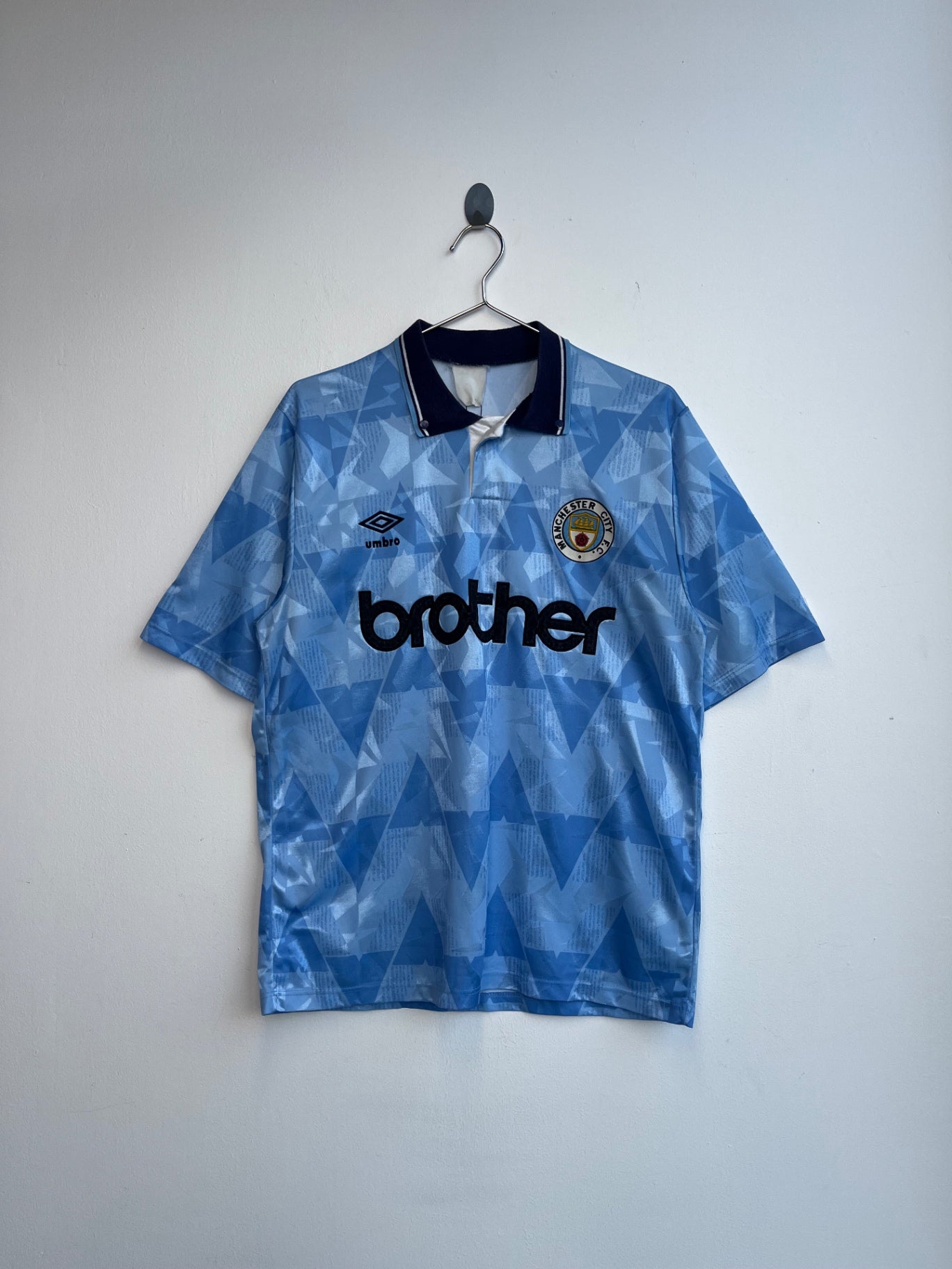 Umbro Manchester City 89/91 Home Jersey