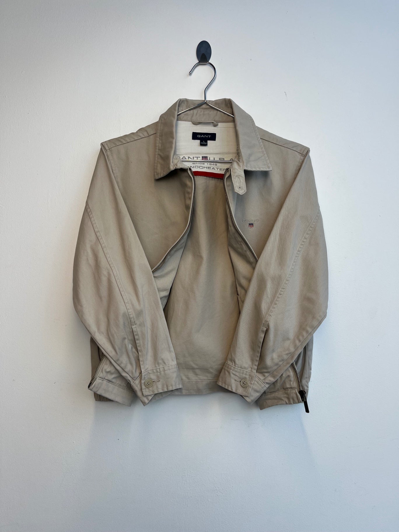 Gant Beige Harrington Jacket