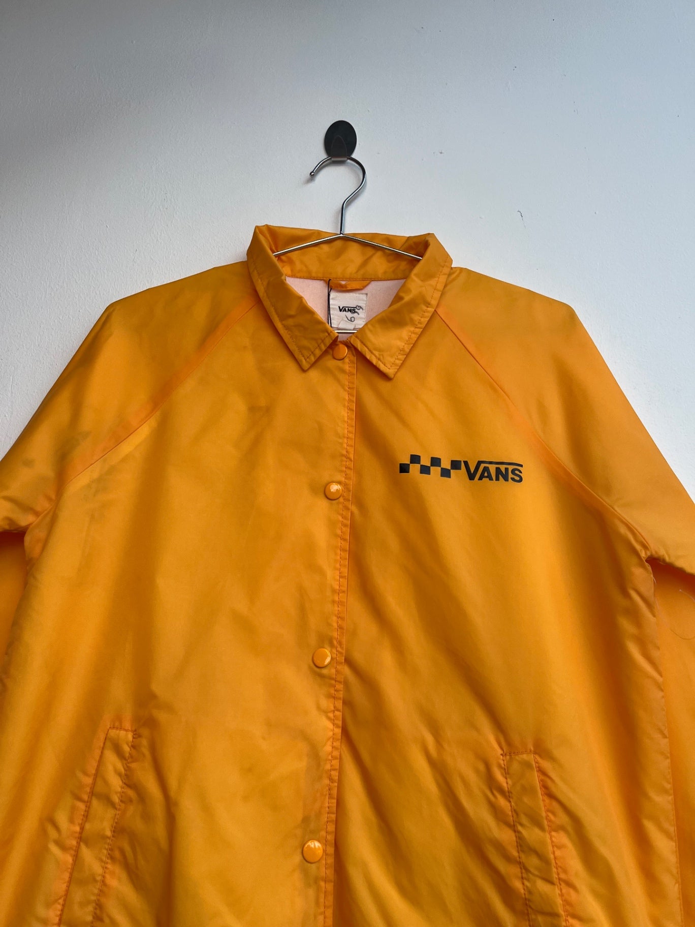 Vans Yellow Thanks Coach Jacket