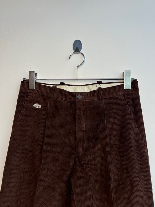 Lacoste Brown Corduroy Pants