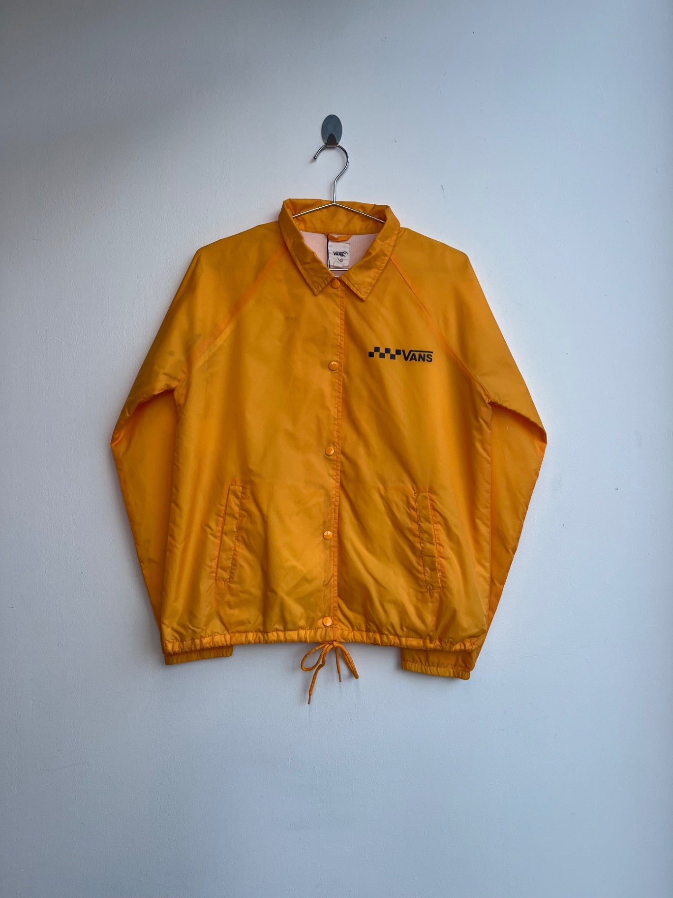 Vans Yellow Thanks Coach Jacket