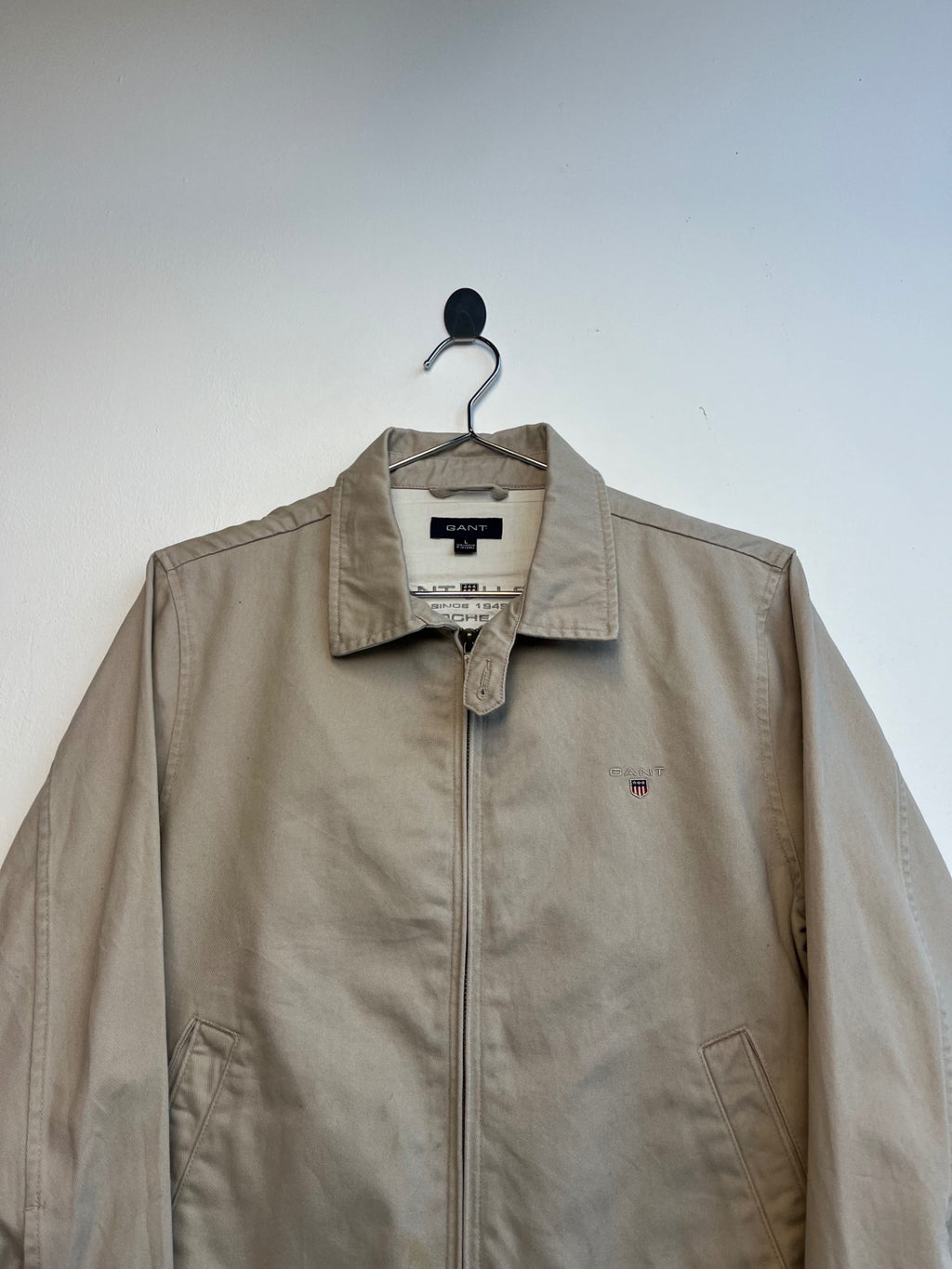 Gant Beige Harrington Jacket