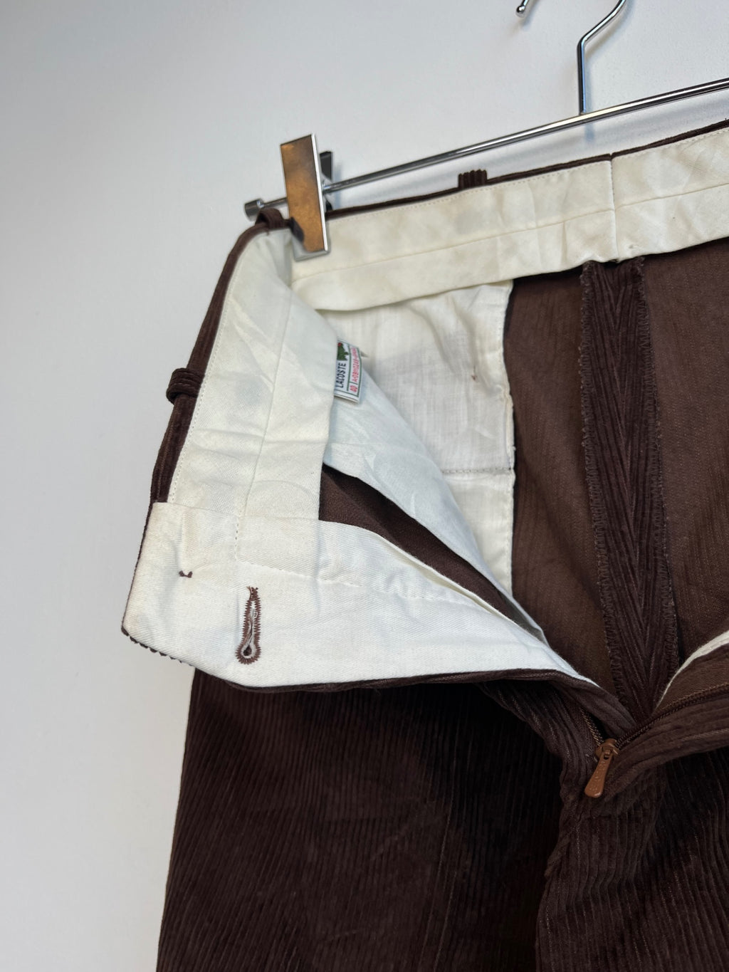 Lacoste Brown Corduroy Pants