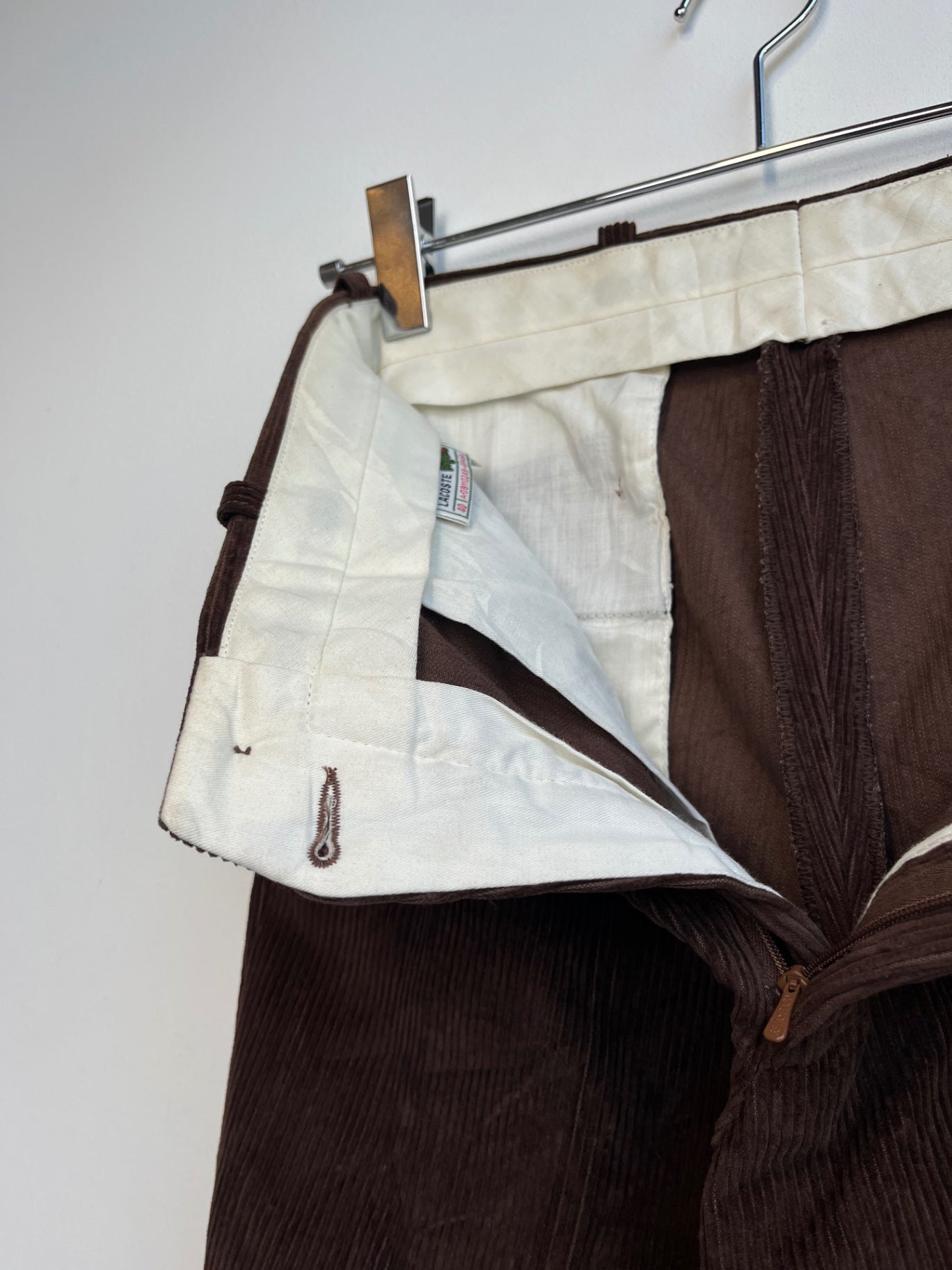 Lacoste Brown Corduroy Pants