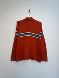 Tommy Hilfiger Orange Quarter Zip