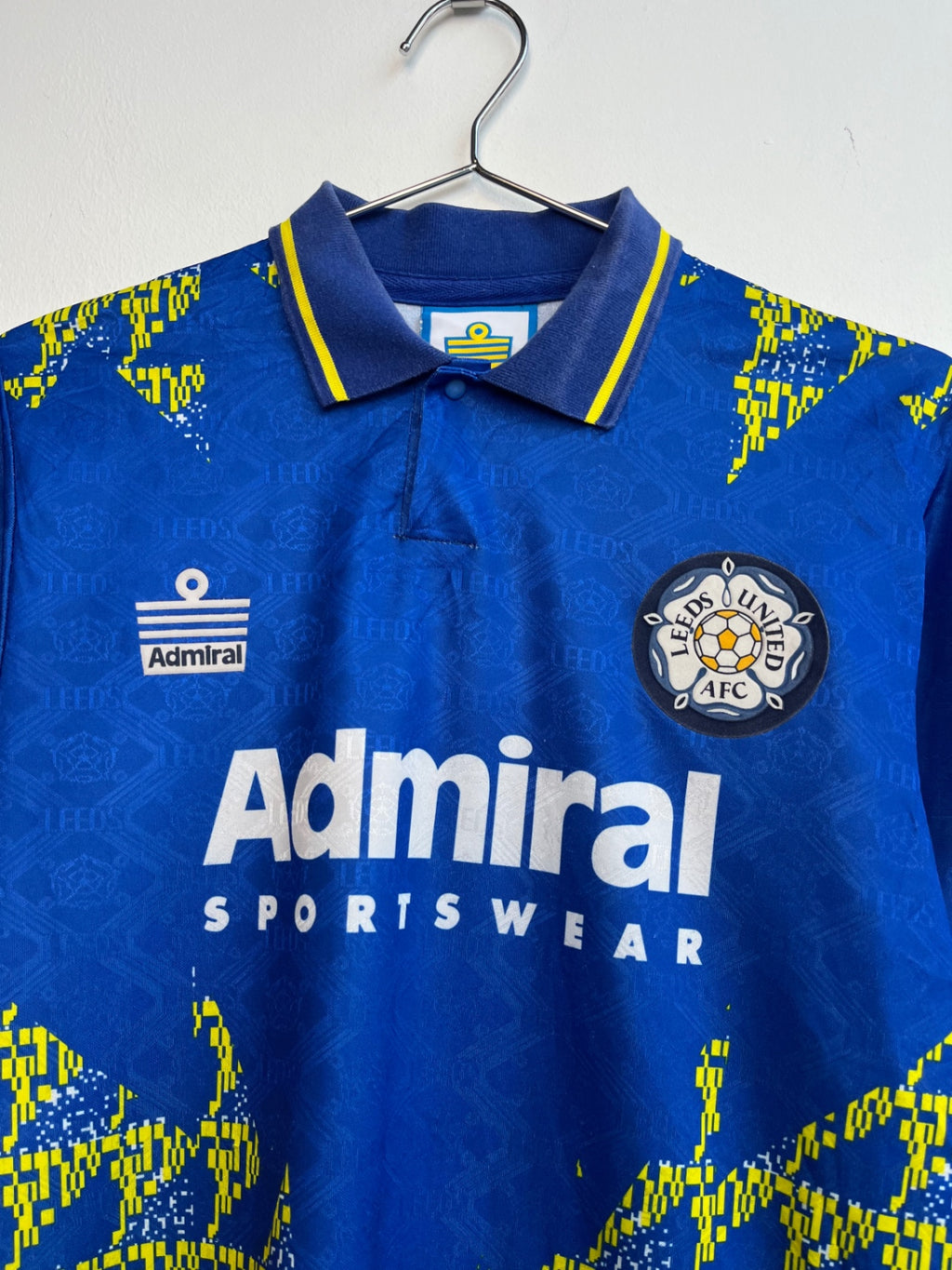 Leeds United 1993 Admiral Away Jersey