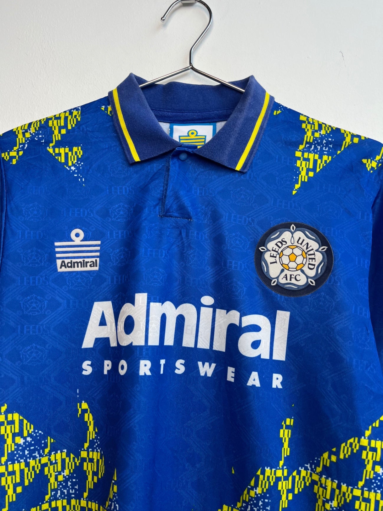 Leeds United 1993 Admiral Away Jersey