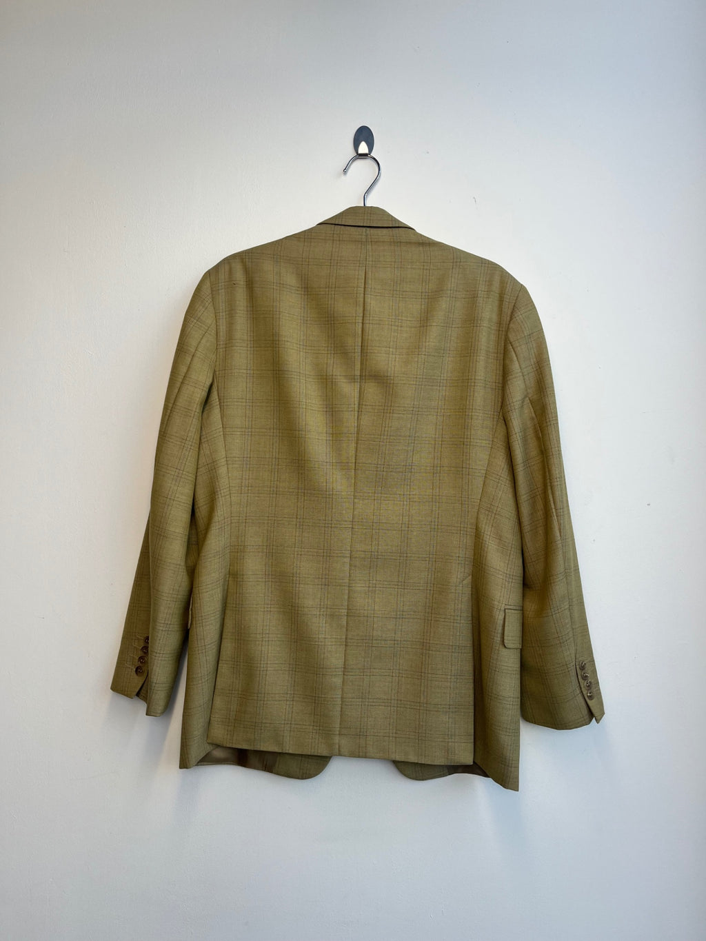 Burberry Plaid Blazer