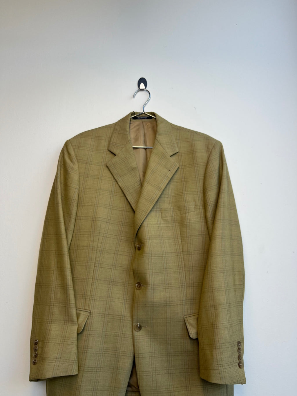 Burberry Plaid Blazer