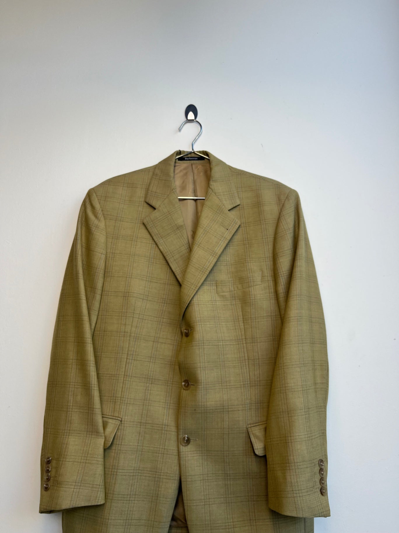 Burberry Plaid Blazer