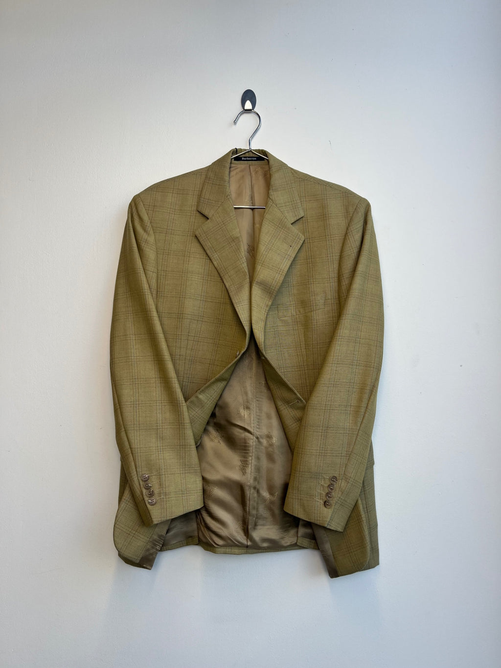 Burberry Plaid Blazer