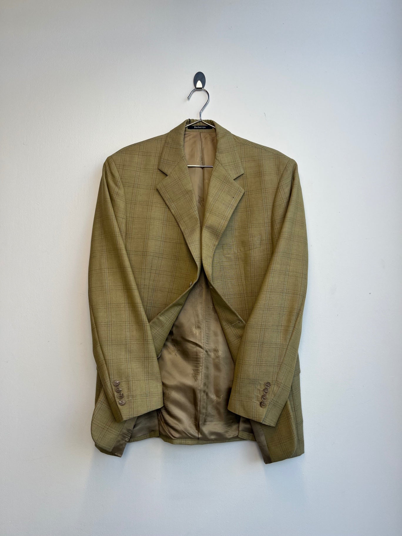 Burberry Plaid Blazer
