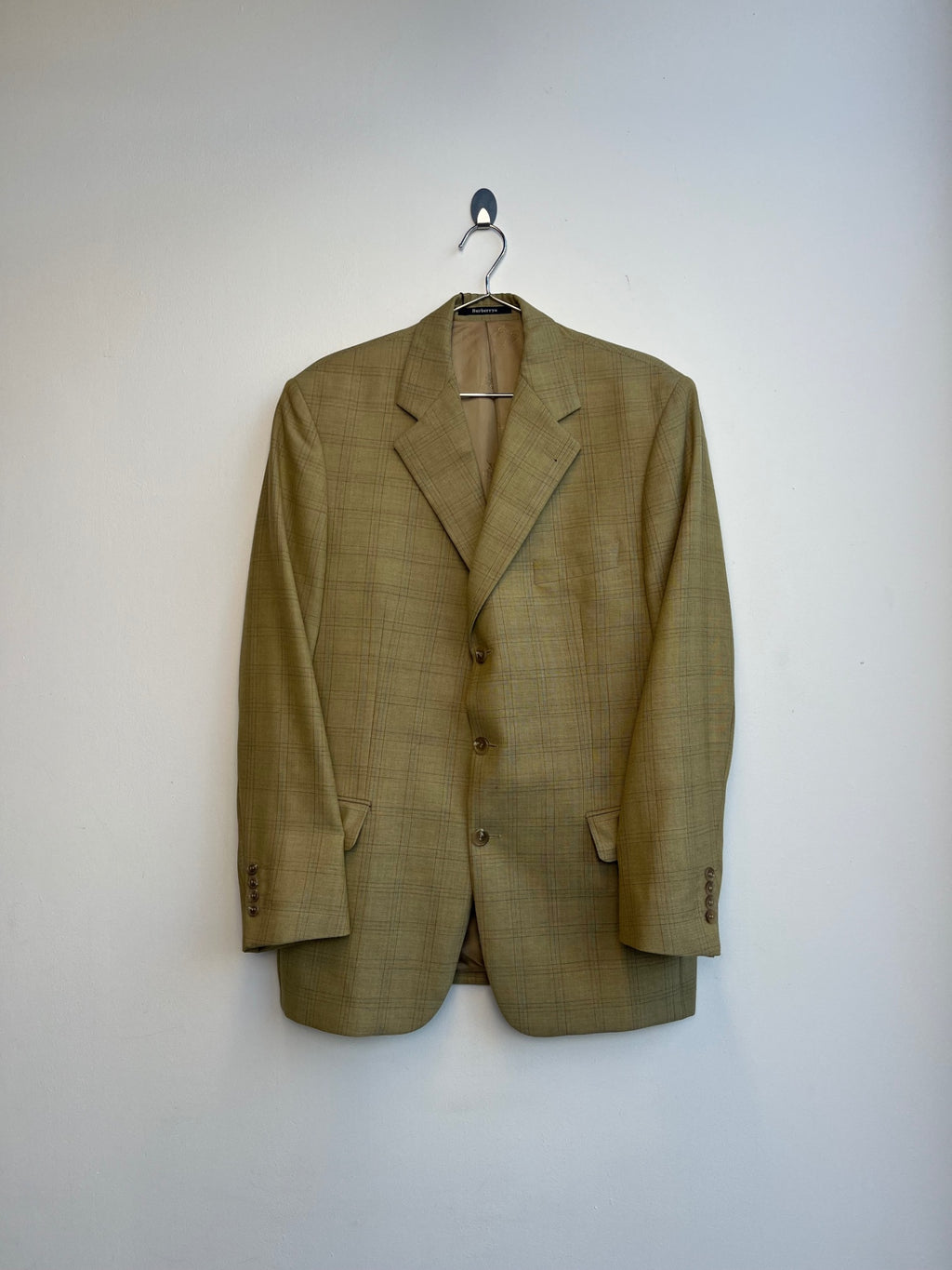 Burberry Plaid Blazer