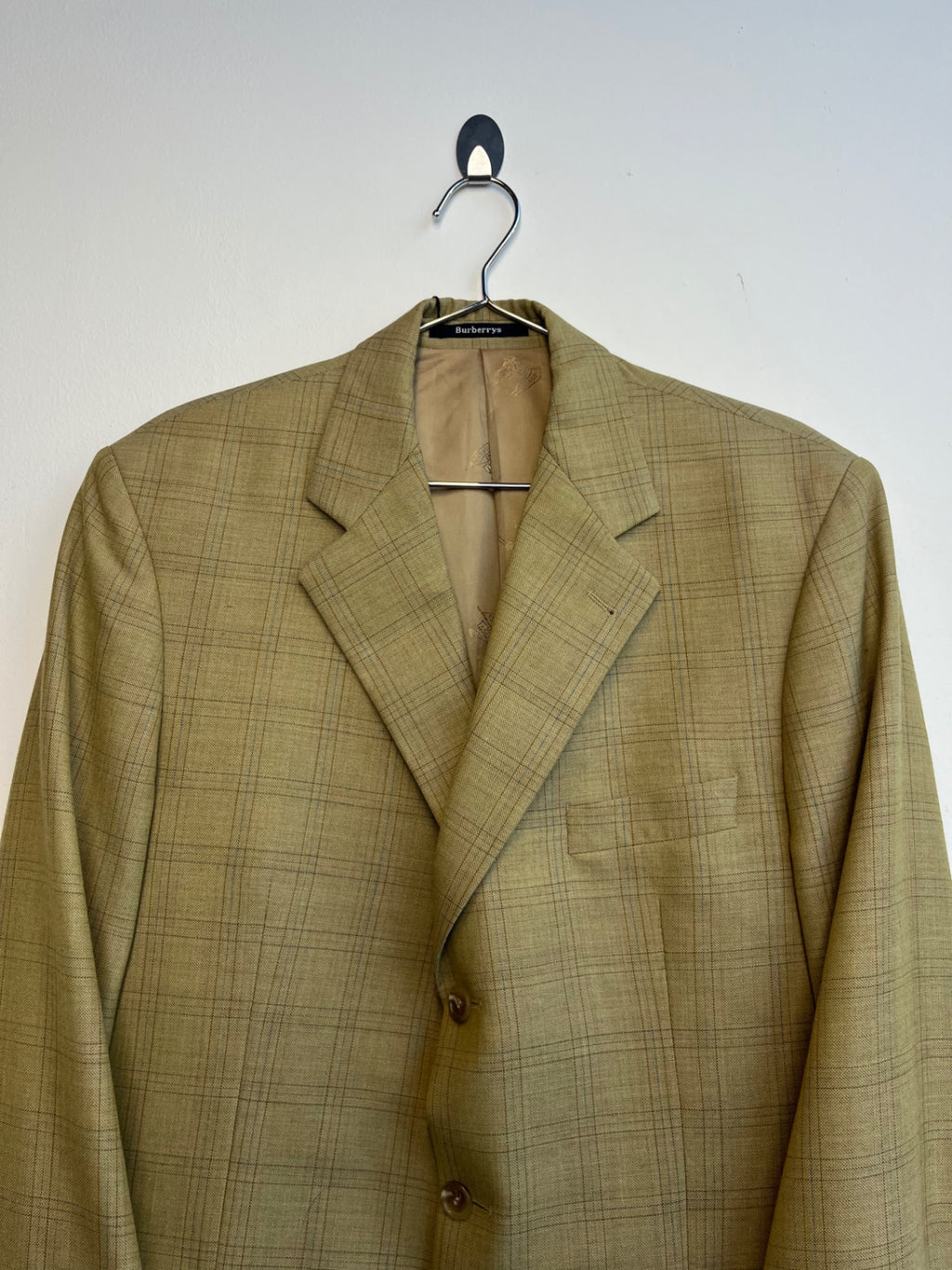Burberry Plaid Blazer