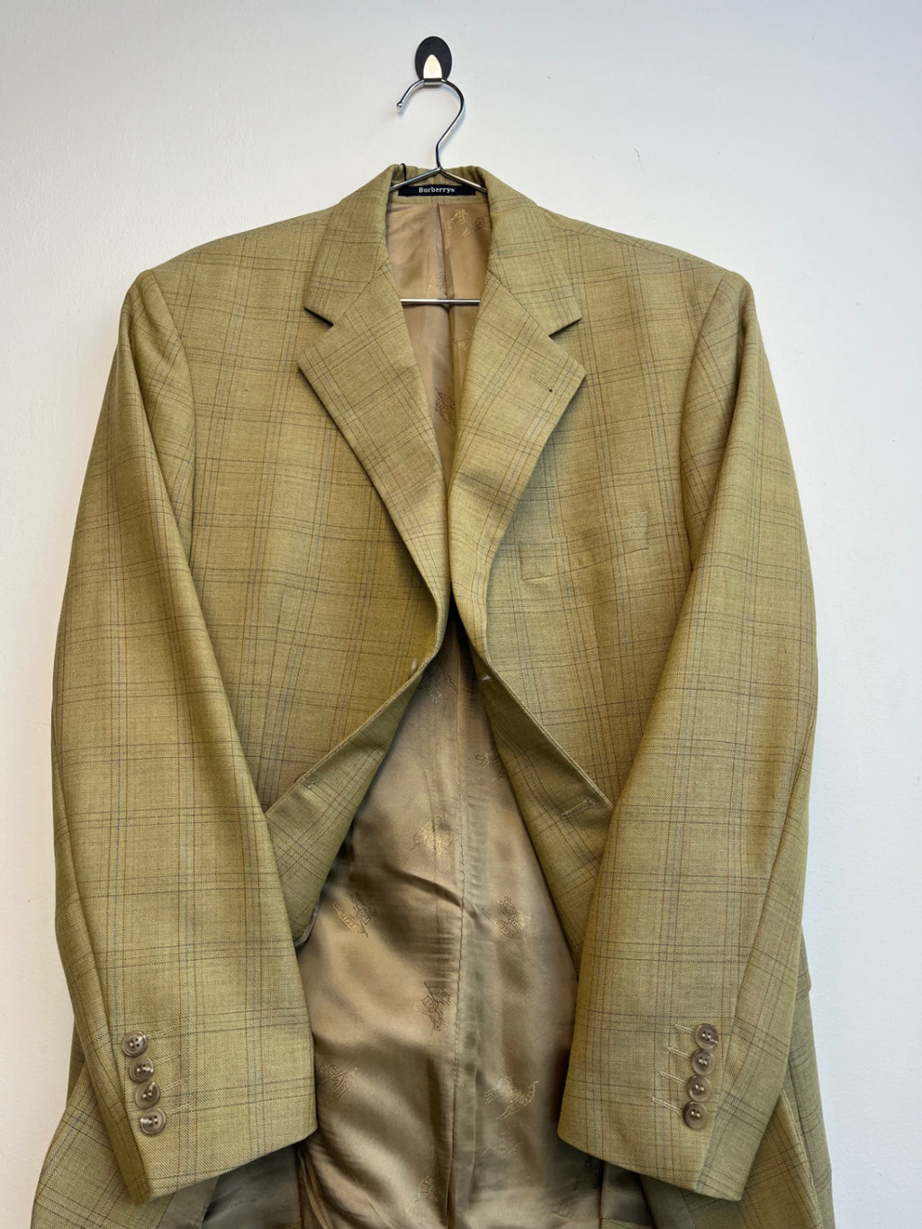 Burberry Plaid Blazer