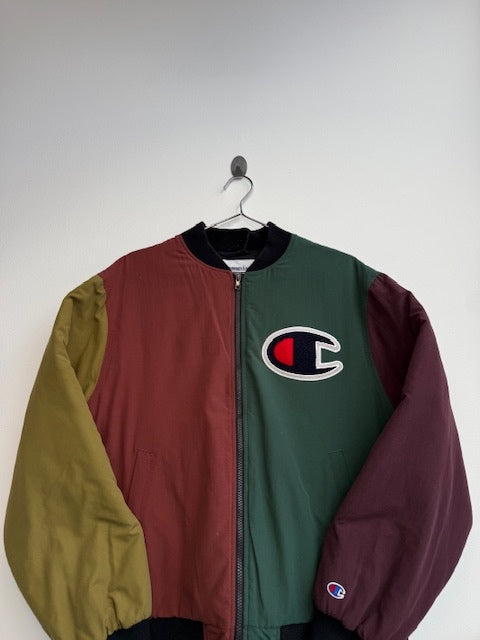 Supreme x Champion Color Blocked Jacket