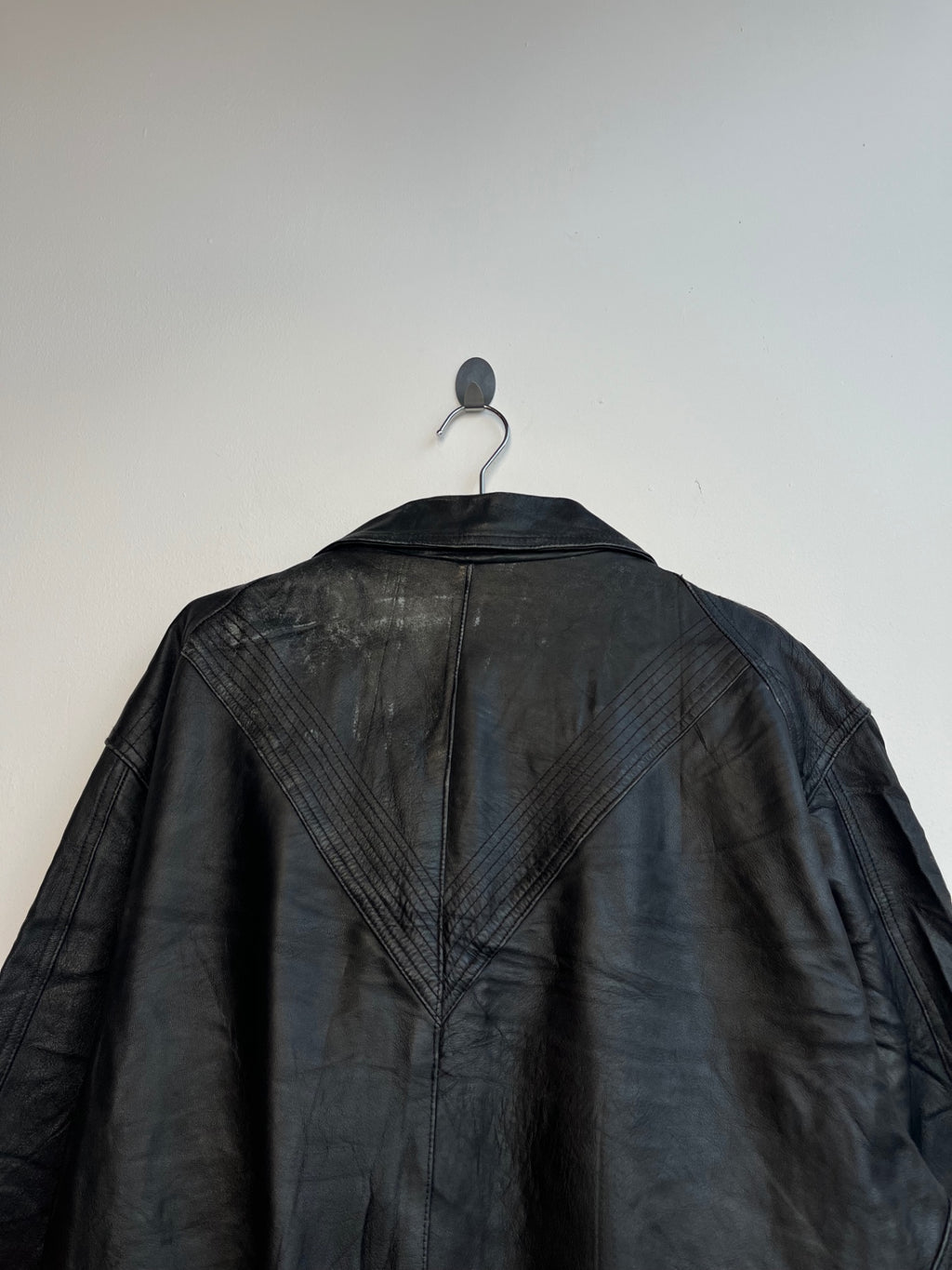 Arrow Leather Bomber