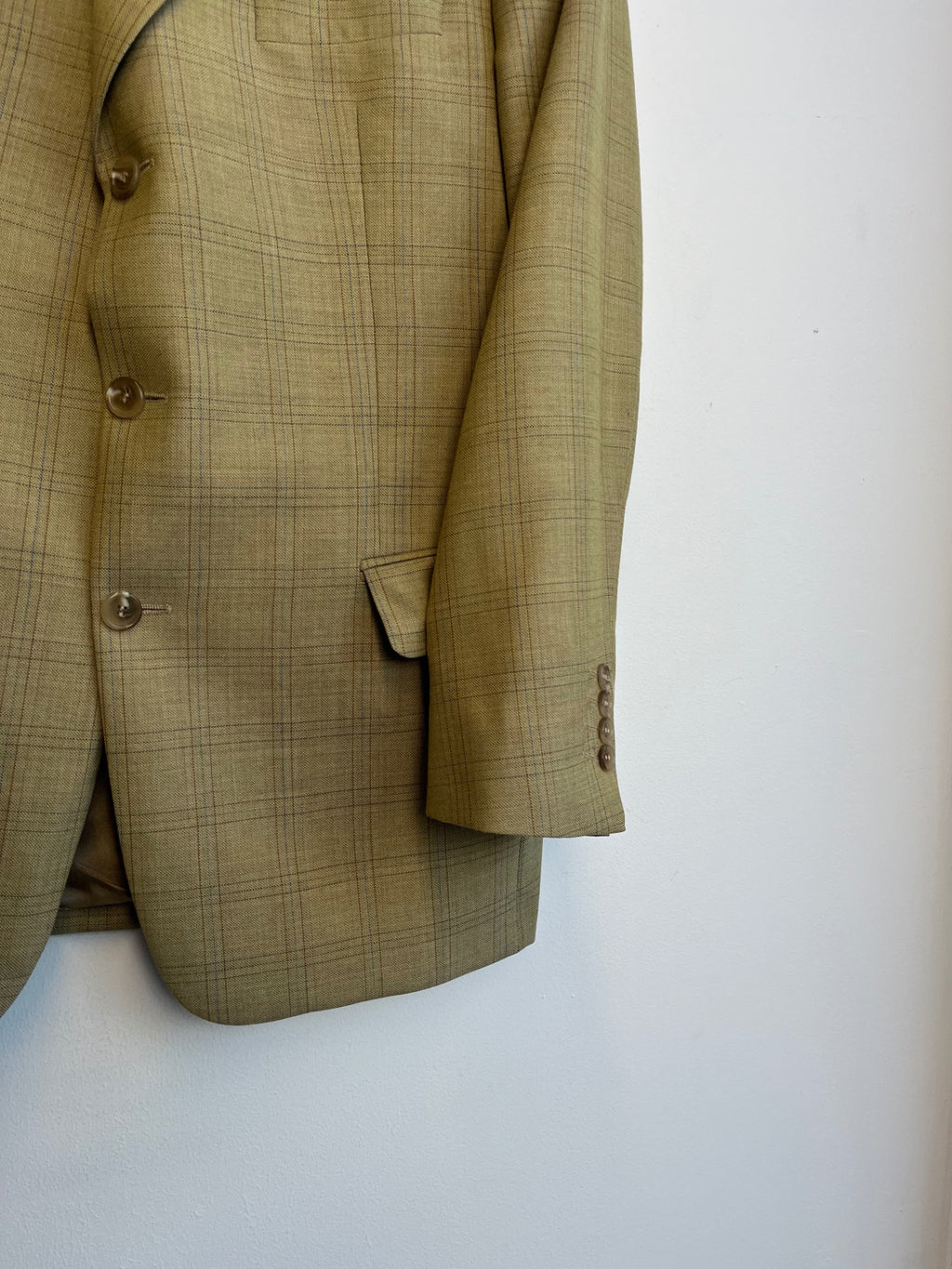 Burberry Plaid Blazer