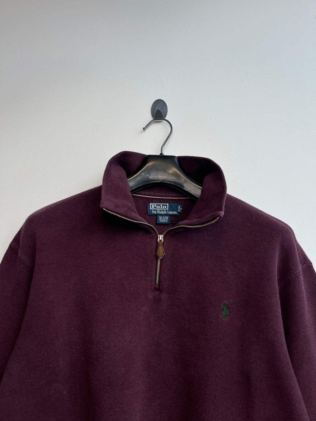 Polo Ralph Lauren Maroon Quarter Zip