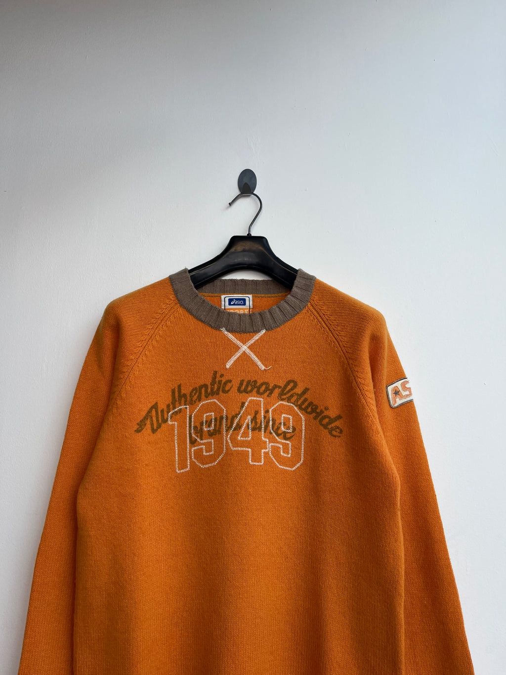 Asics Orange Crewneck