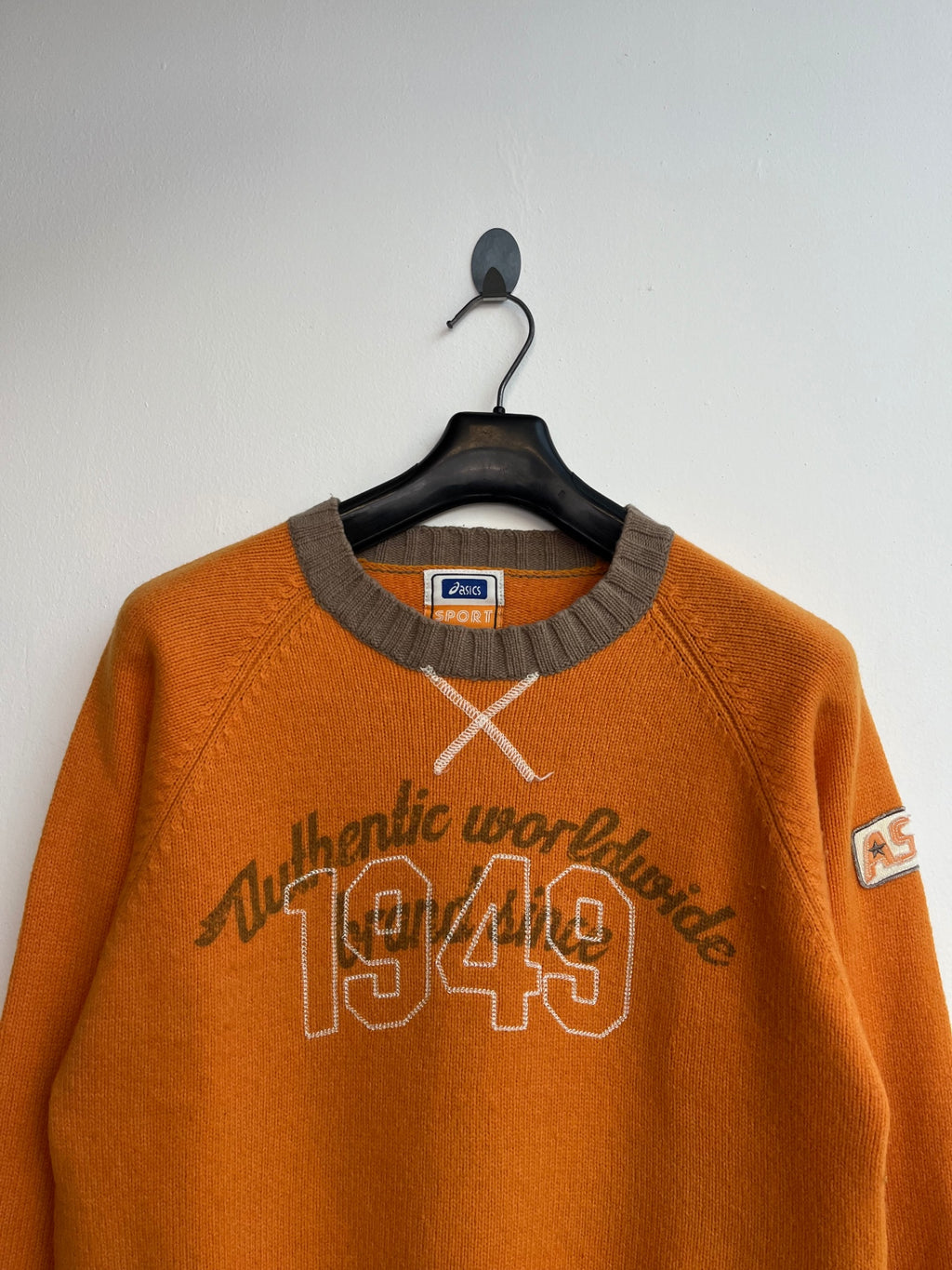 Asics Orange Crewneck