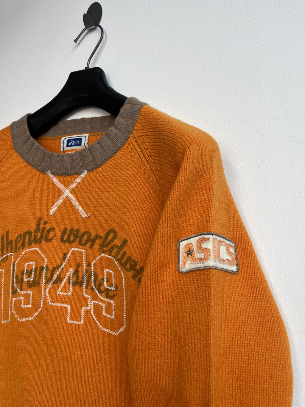 Asics Orange Crewneck