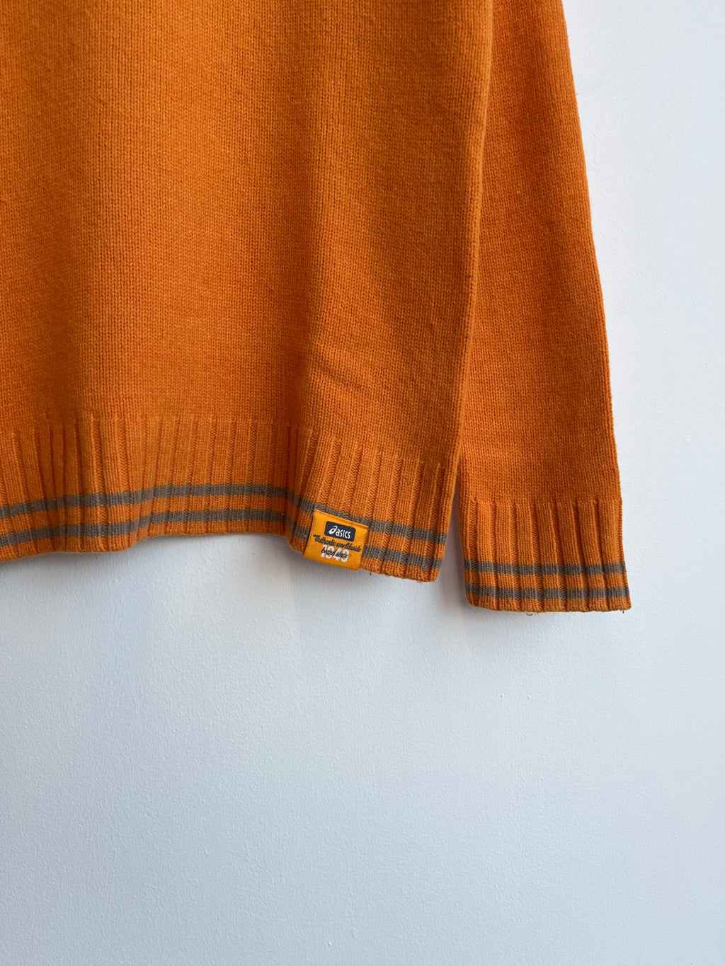 Asics Orange Crewneck