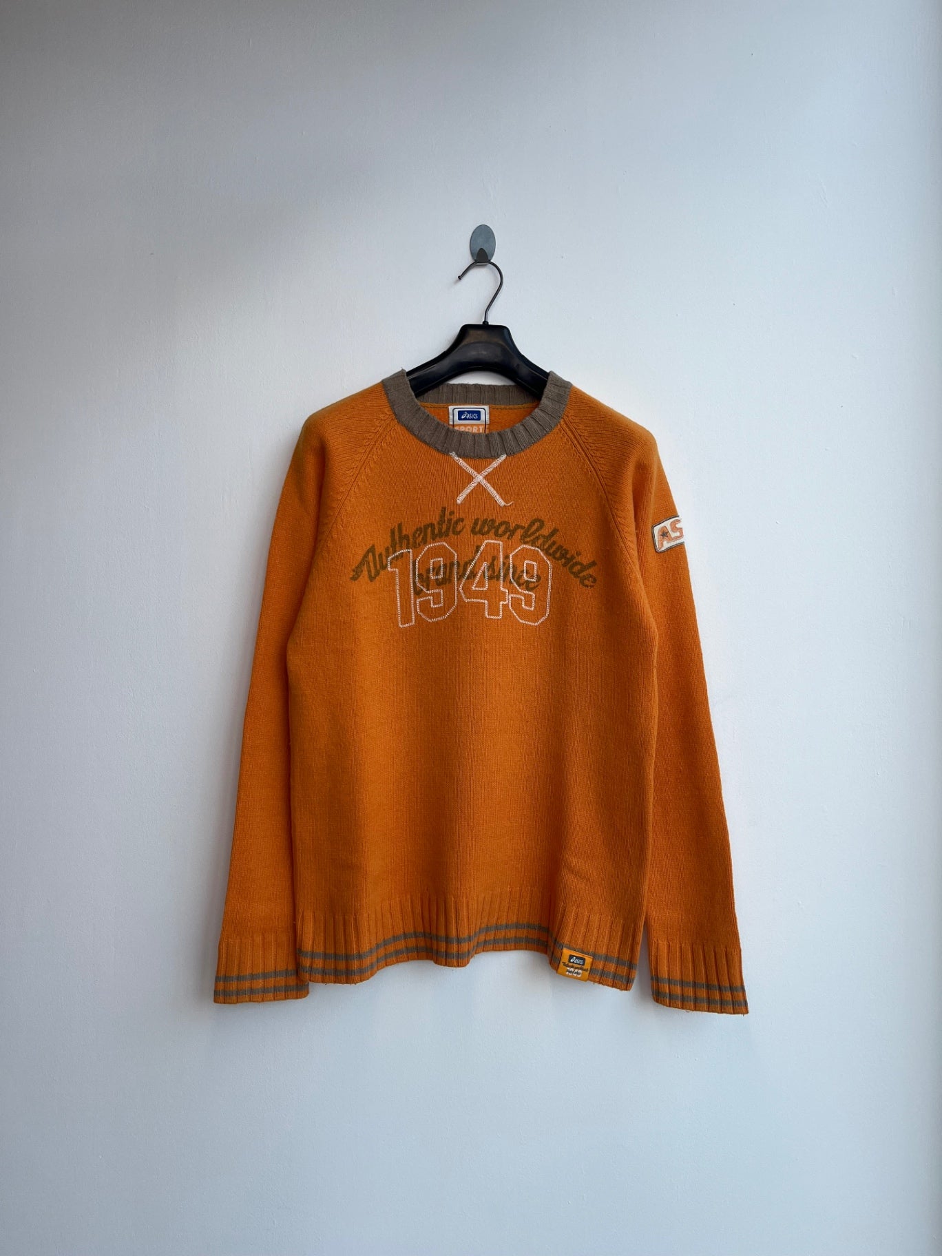 Asics Orange Crewneck