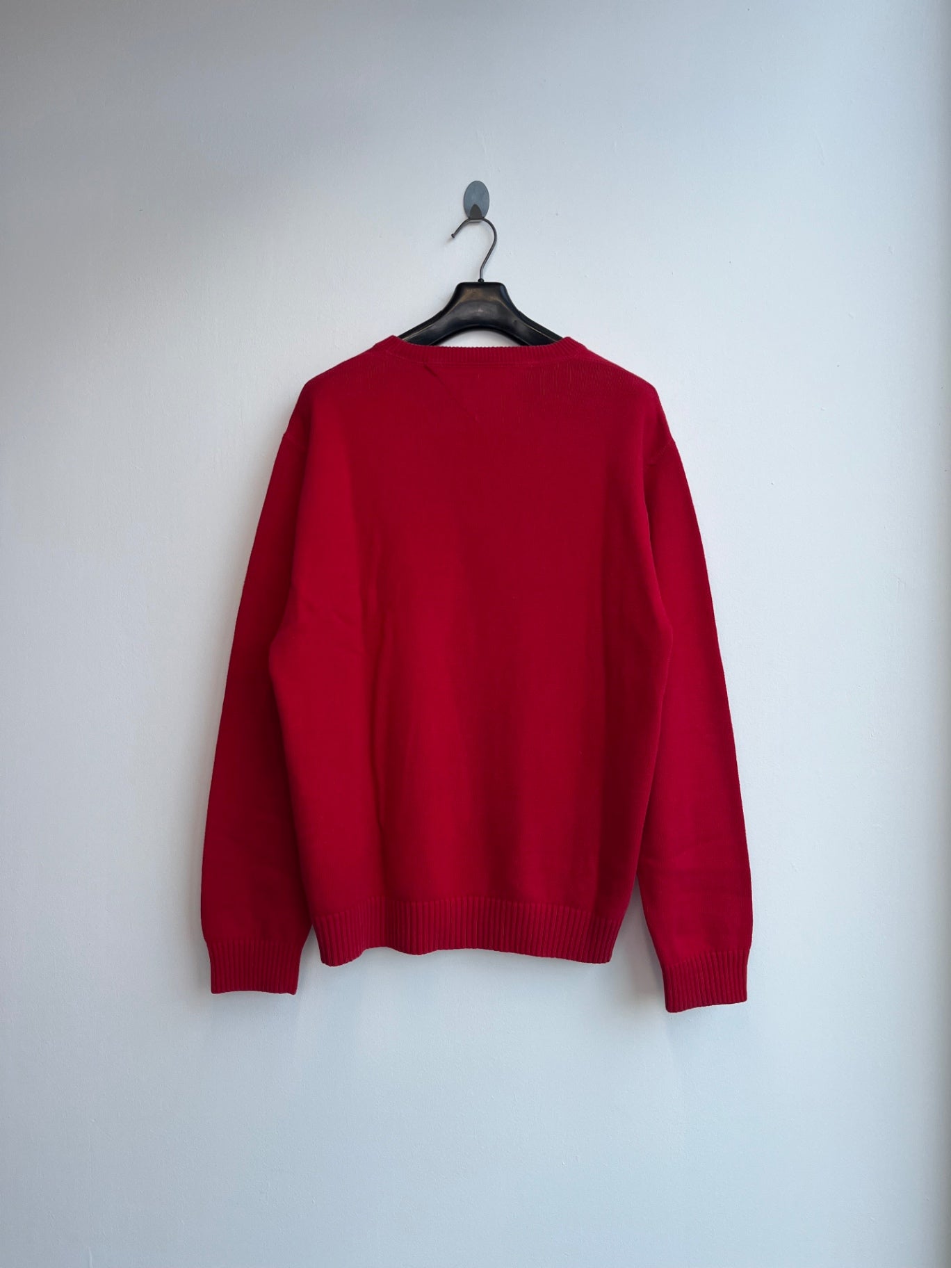 Tommy Hilfiger Red Knit Crewneck