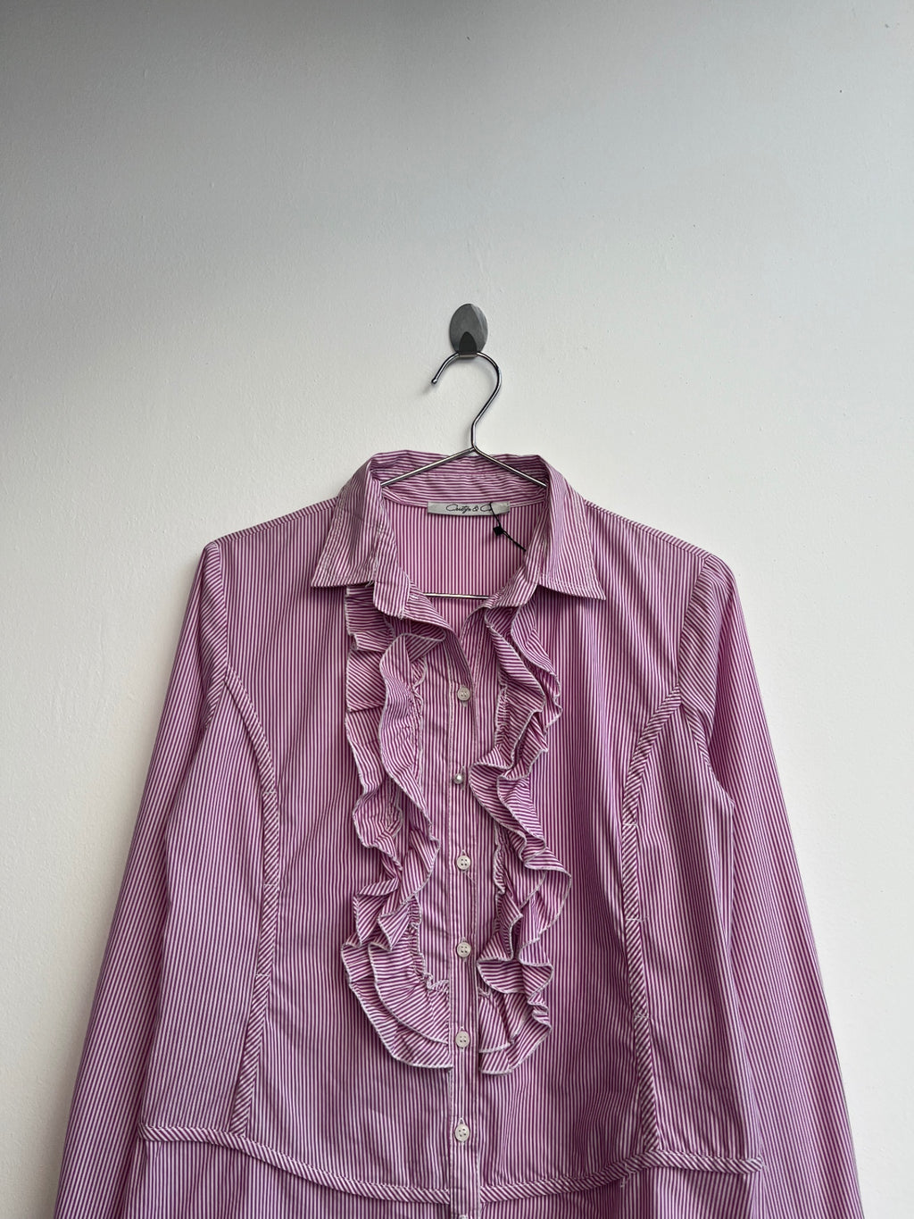 Cristyn & Co Ruffle Shirt
