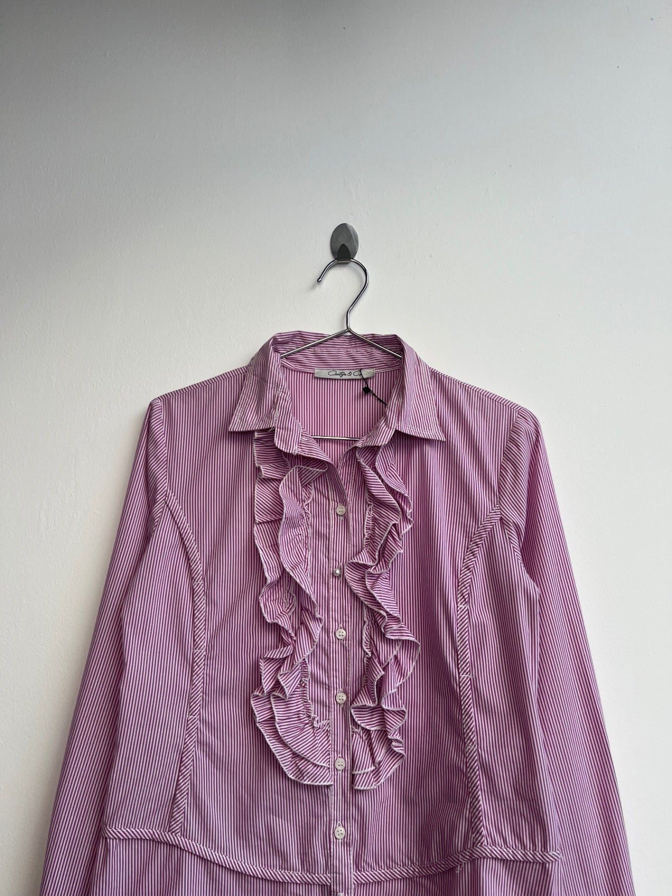 Cristyn & Co Ruffle Shirt