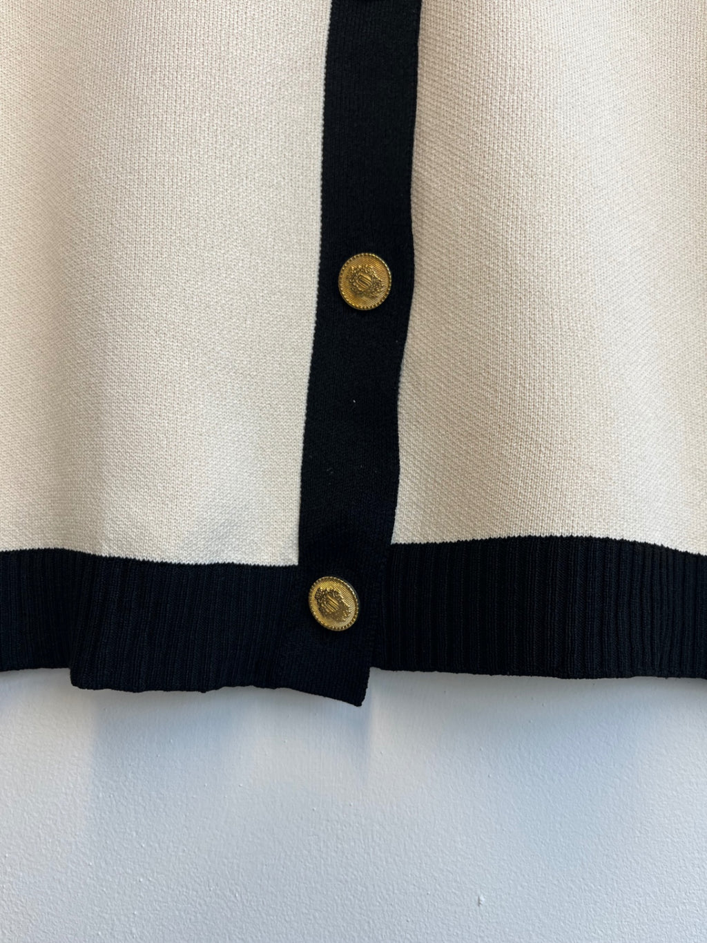 Cream Button Up Top
