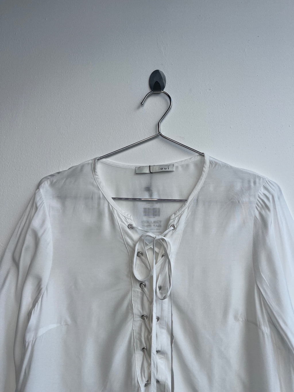 Oui Tie Detail Top