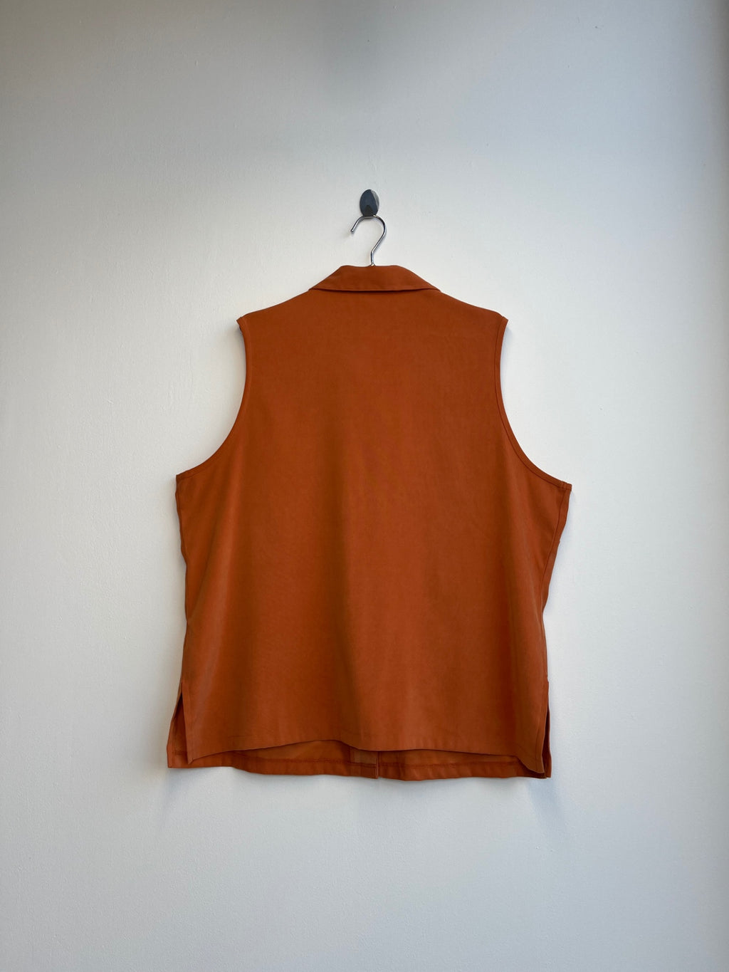 Fabiani Orange Button Down Vest