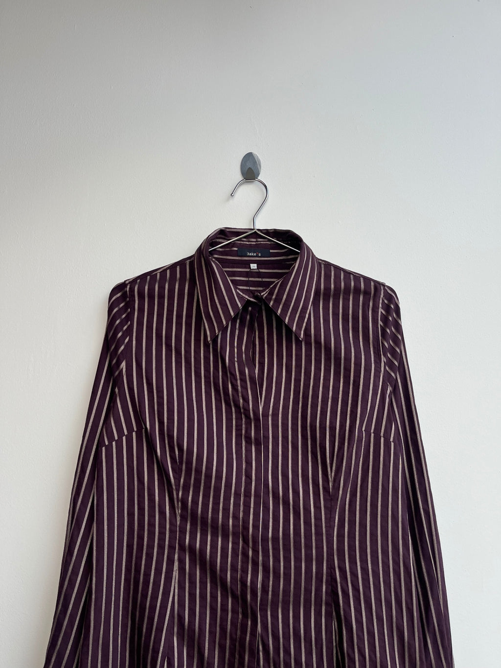 Jakes Purple Stripe Shirt