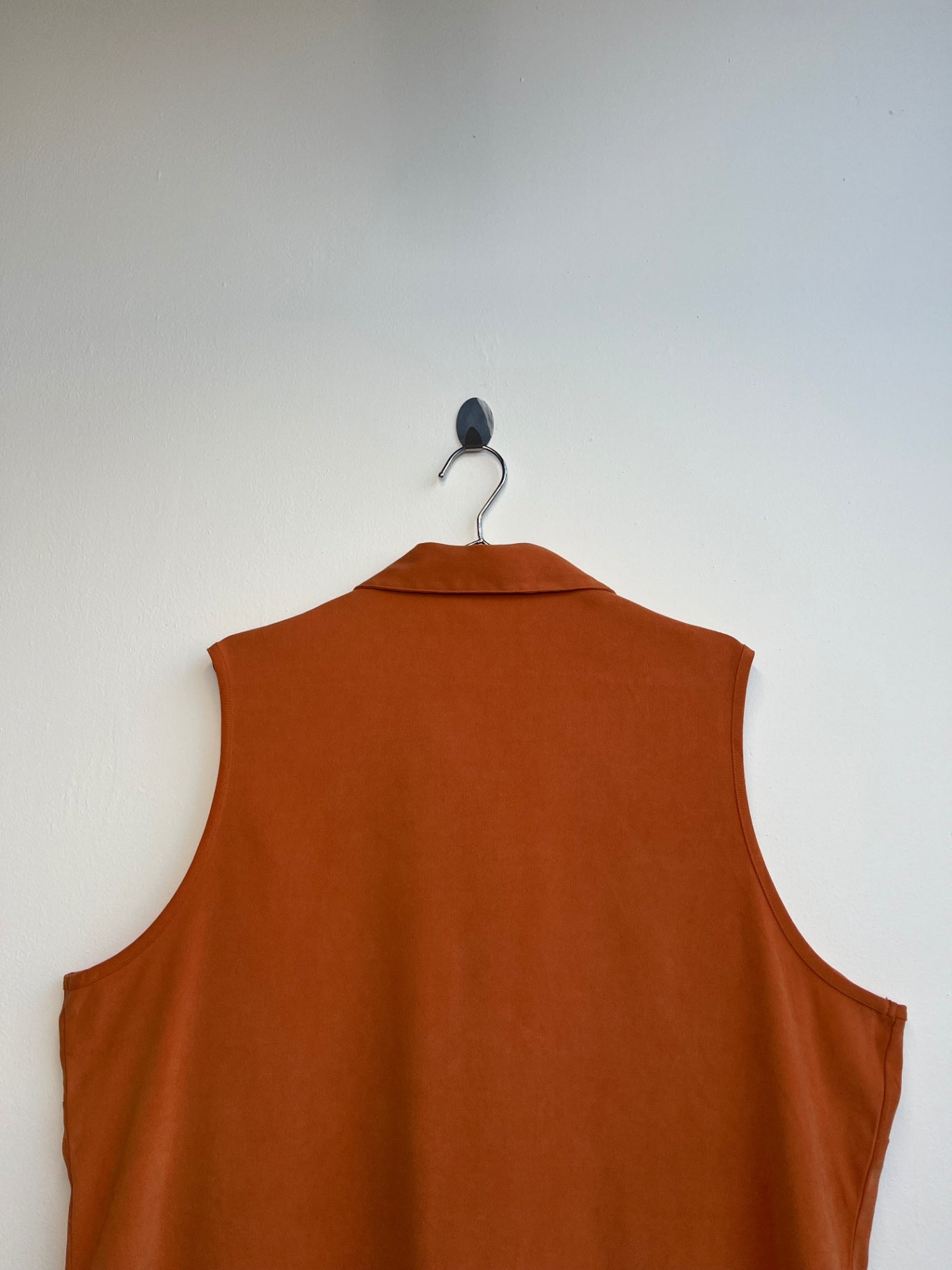 Fabiani Orange Button Down Vest