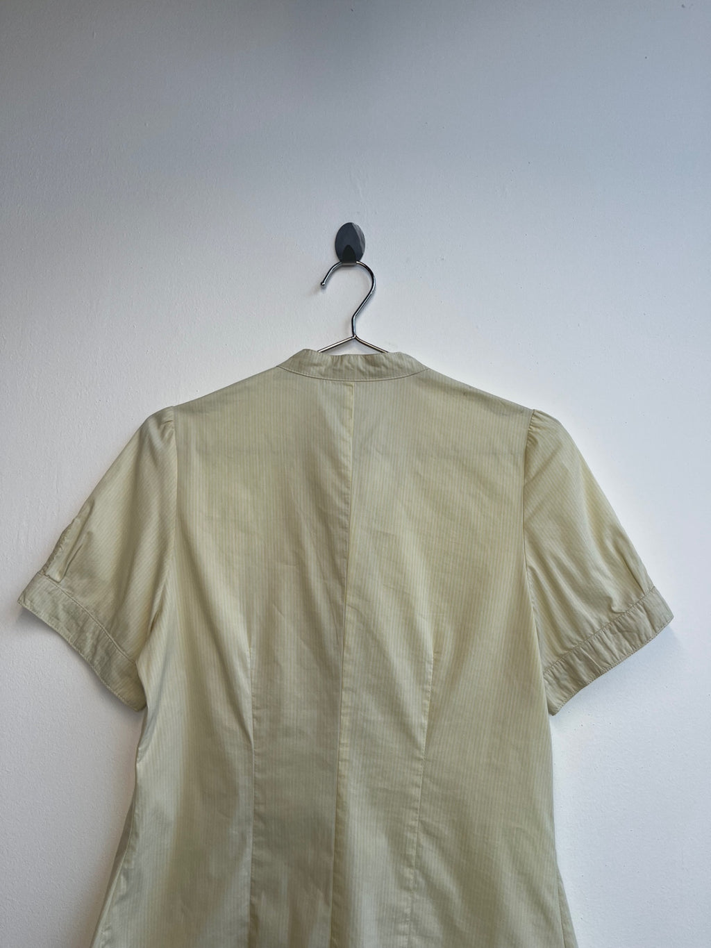 Negative Yellow Stripe Shirt