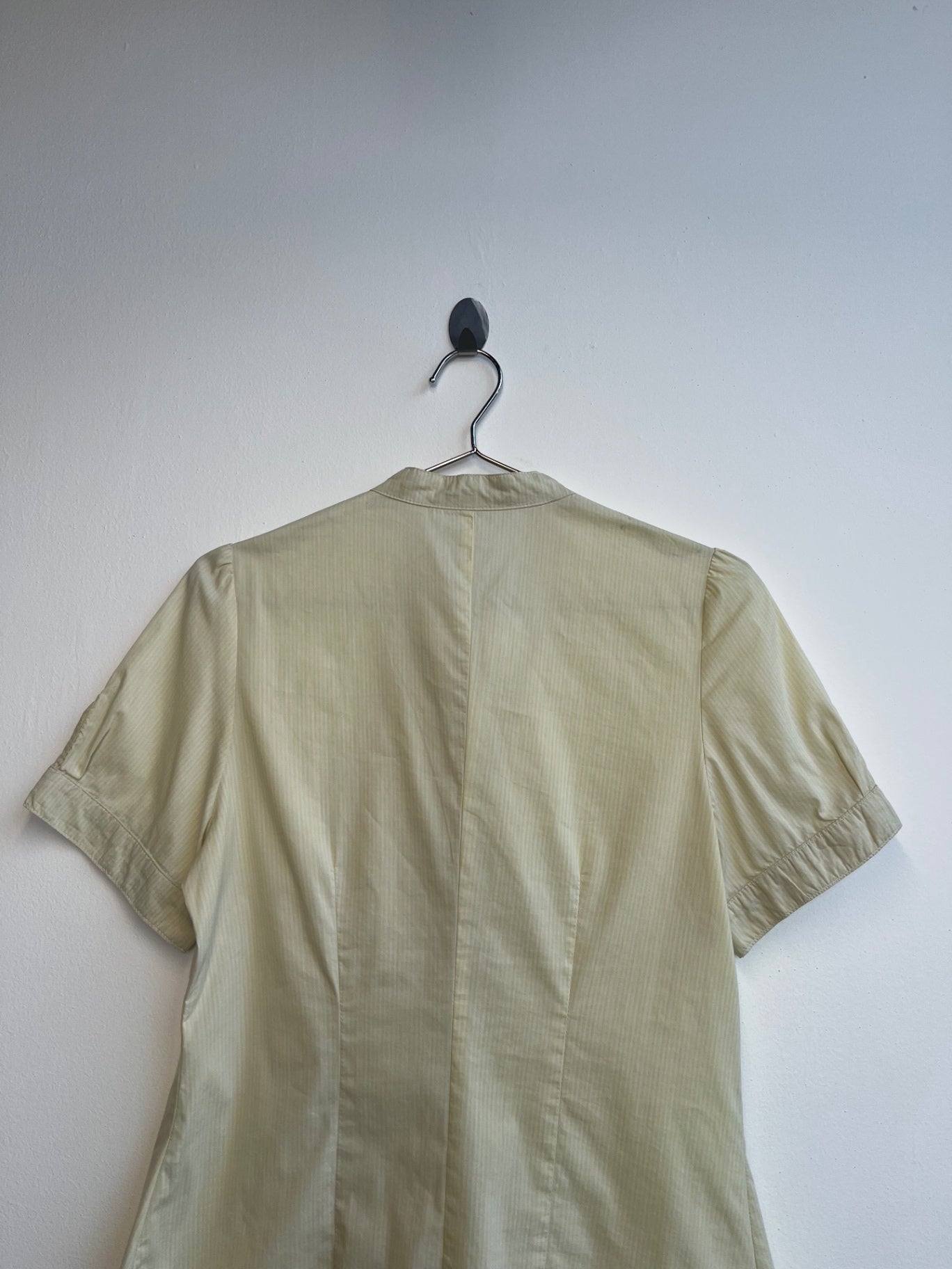Negative Yellow Stripe Shirt
