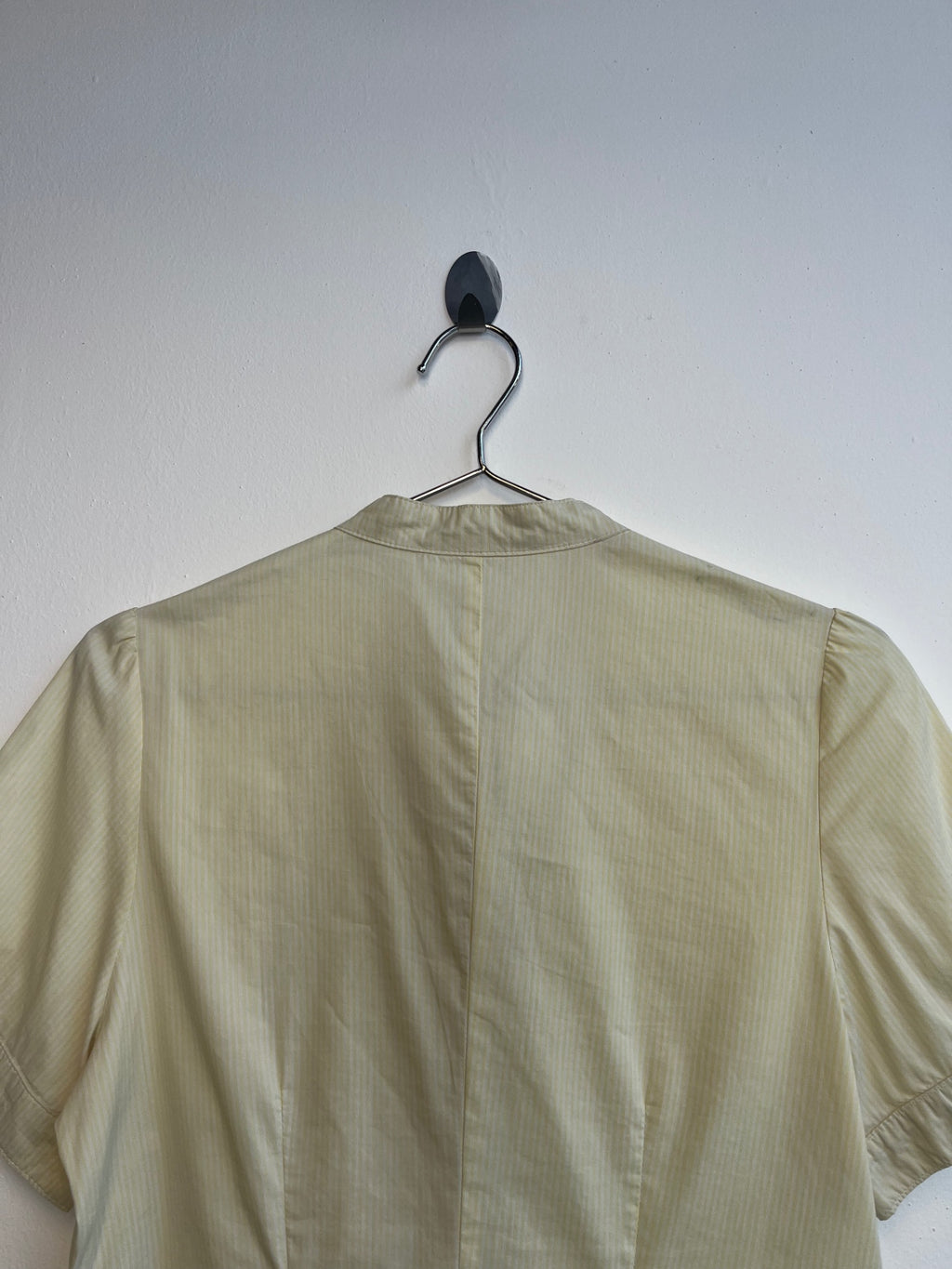 Negative Yellow Stripe Shirt