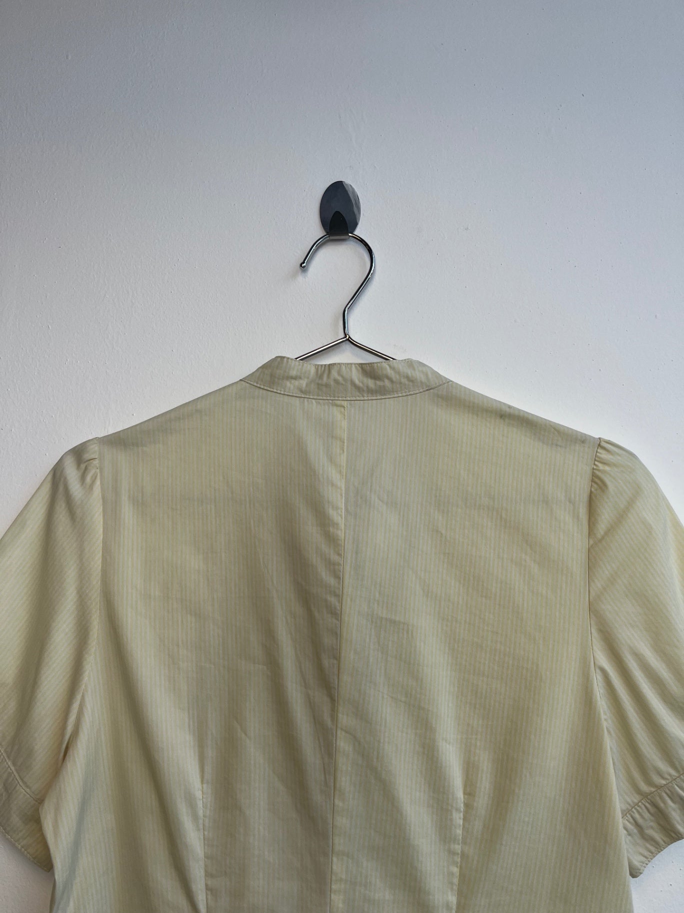 Negative Yellow Stripe Shirt