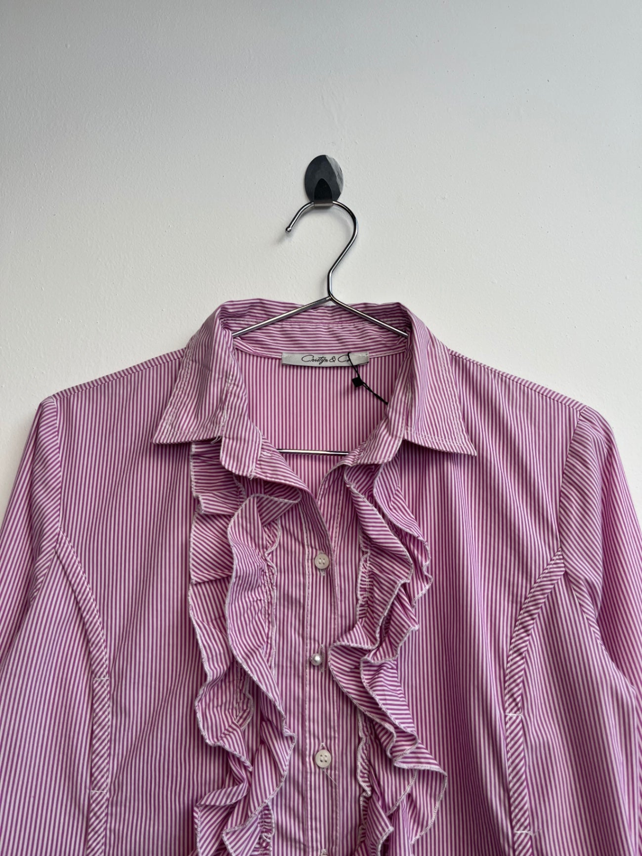 Cristyn & Co Ruffle Shirt