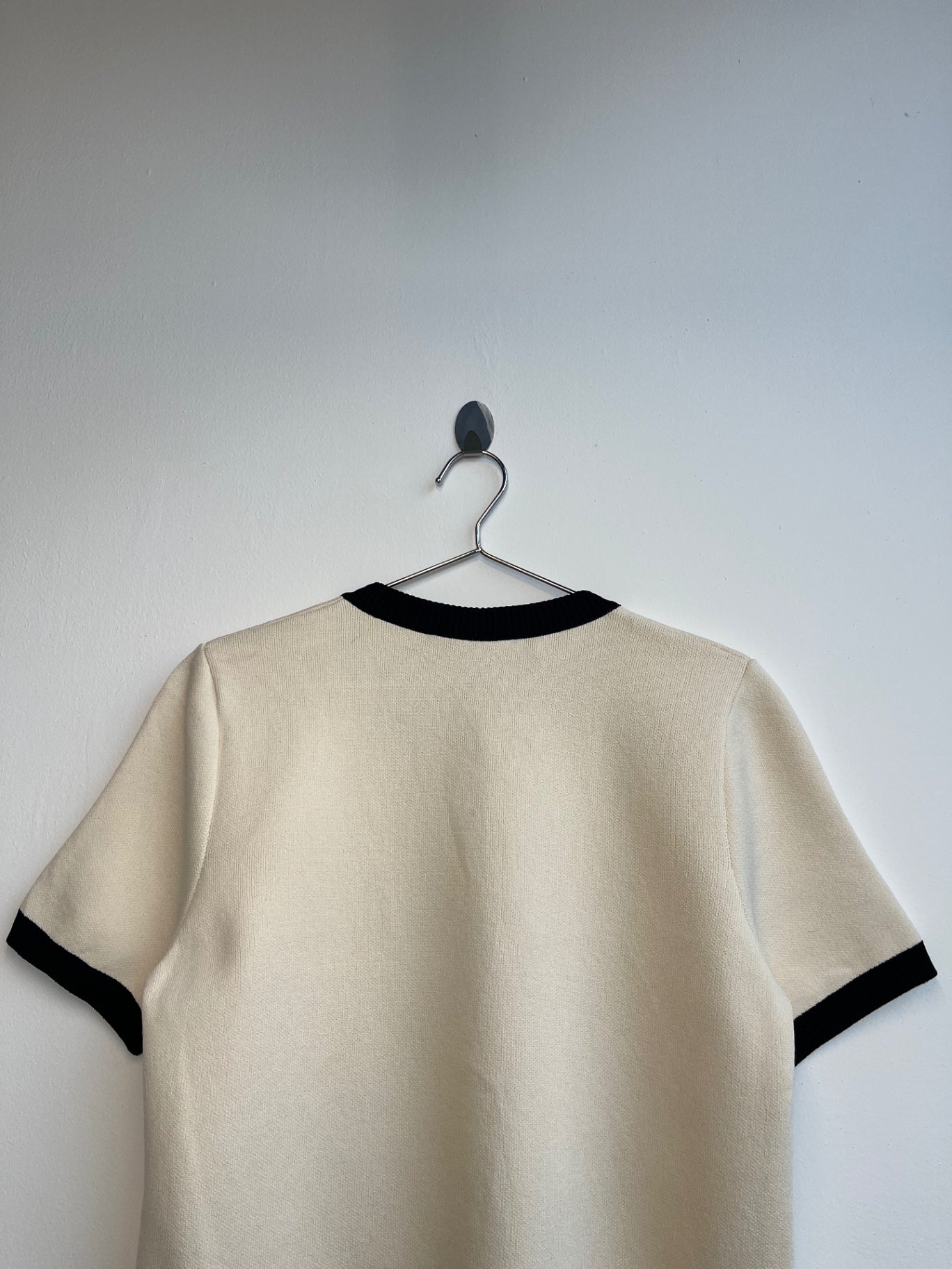 Cream Button Up Top