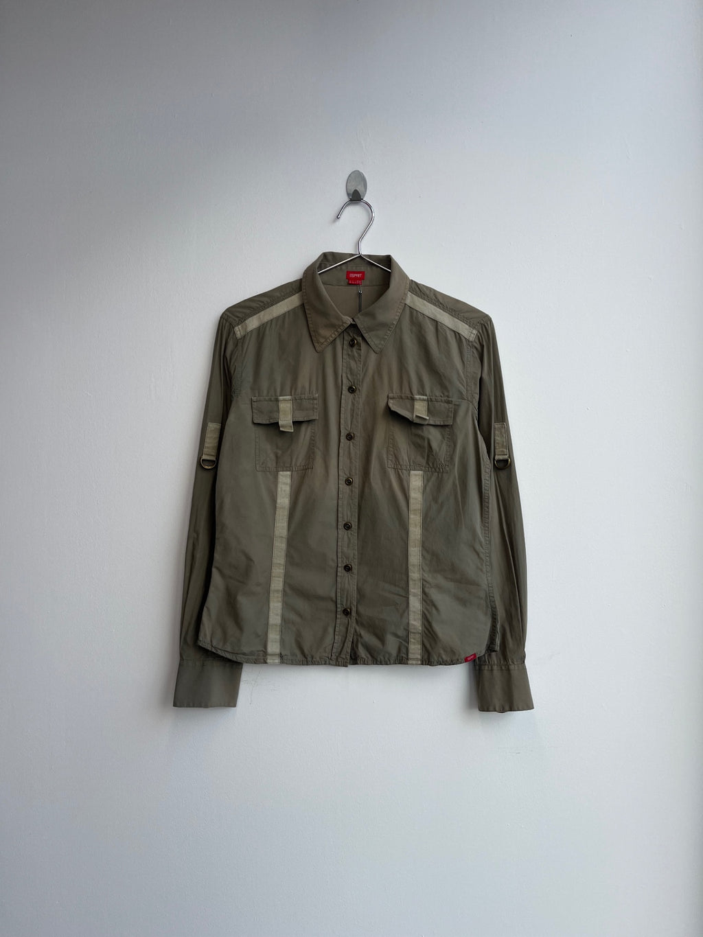 Esprit Army Green Shirt