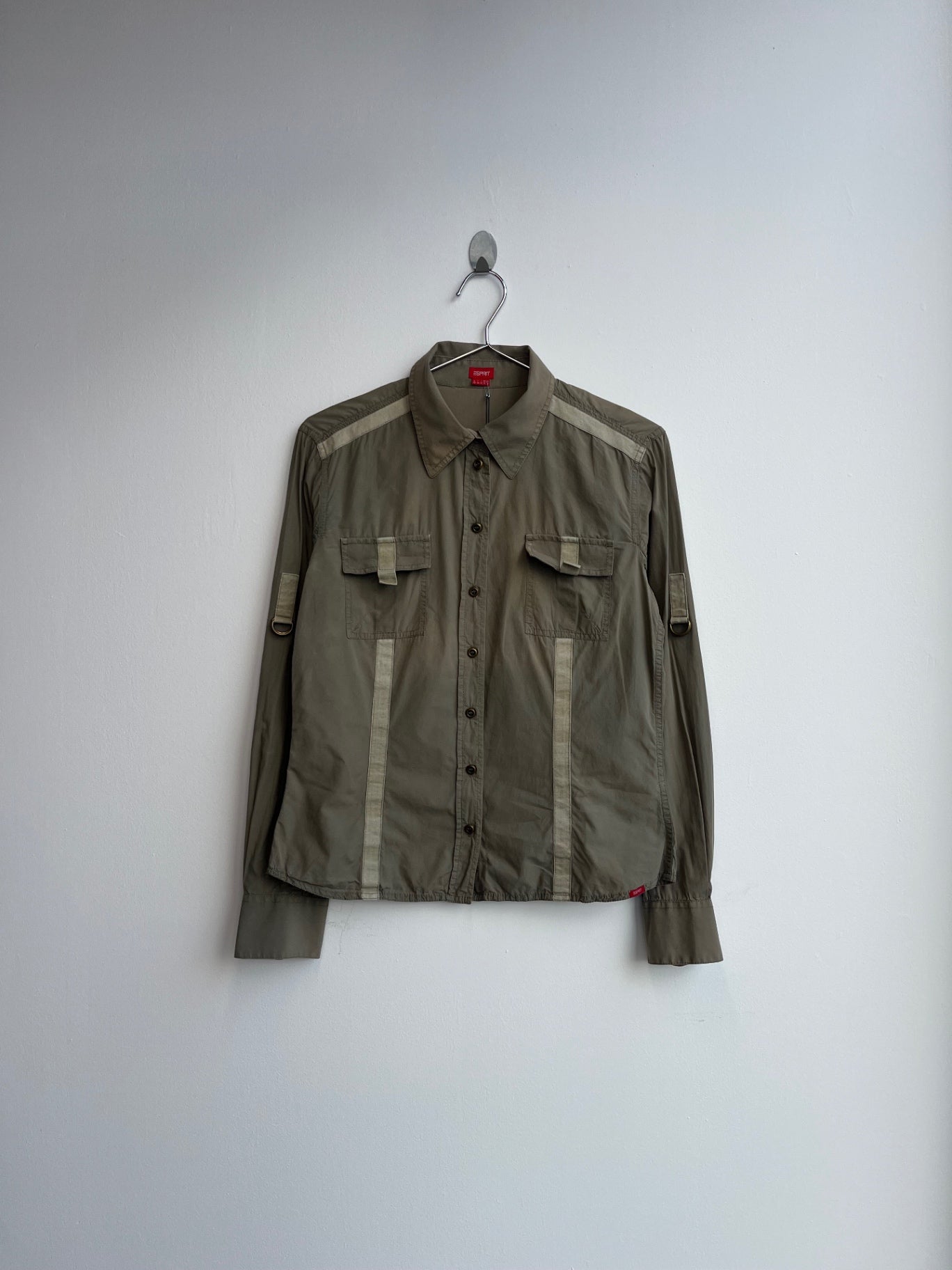 Esprit Army Green Shirt