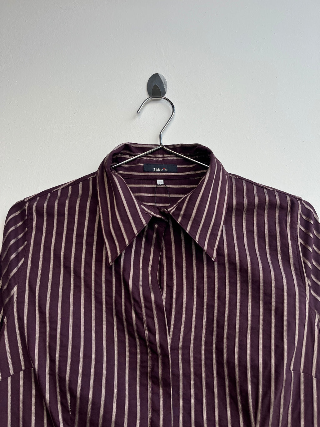 Jakes Purple Stripe Shirt
