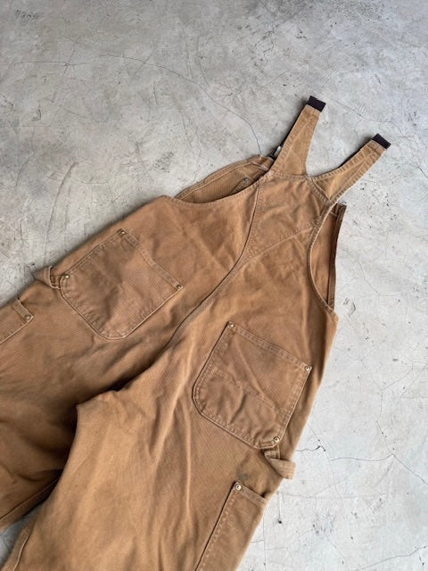 Carhartt Tan Canvas Bib