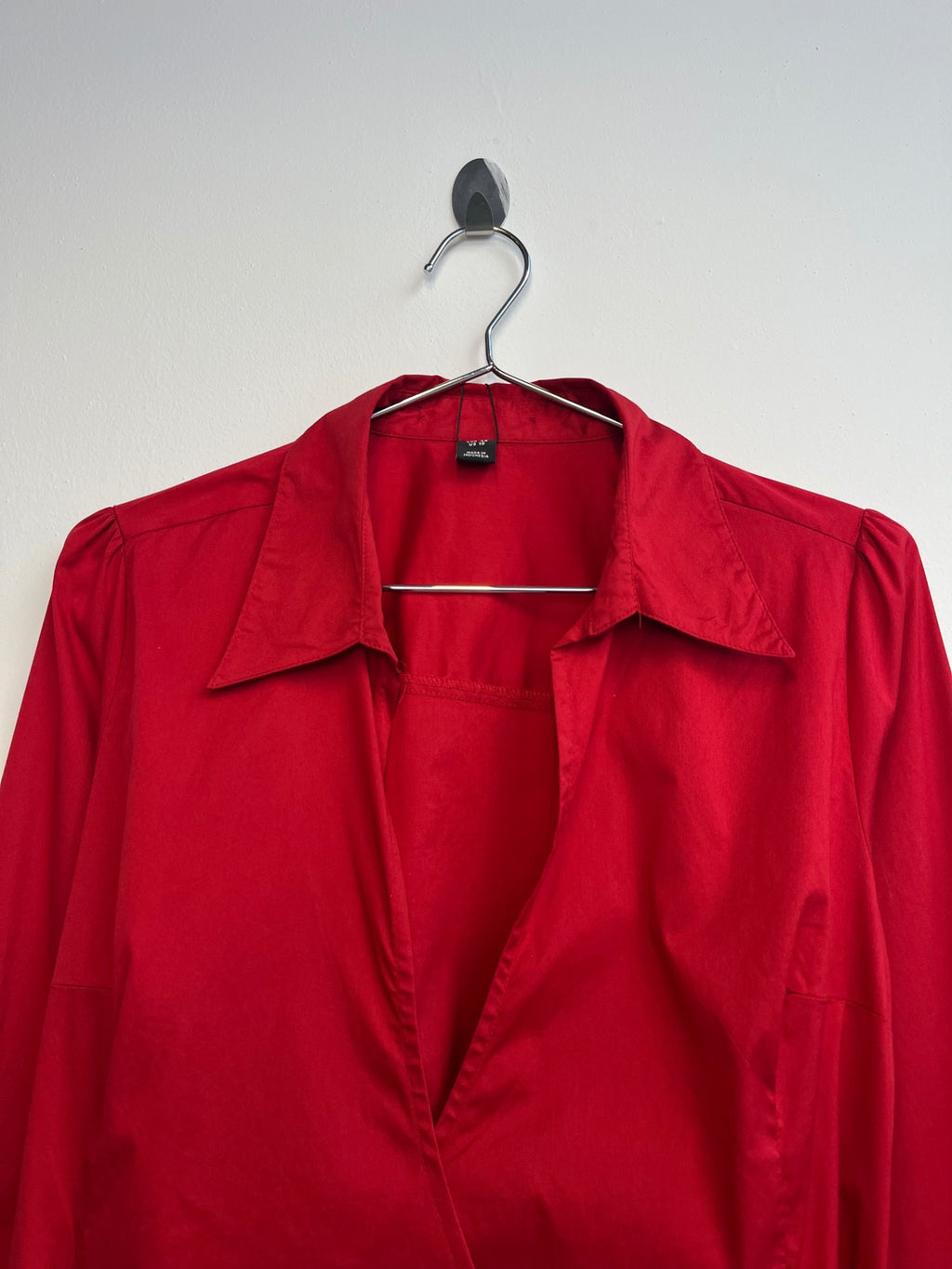 Red Wrap Shirt