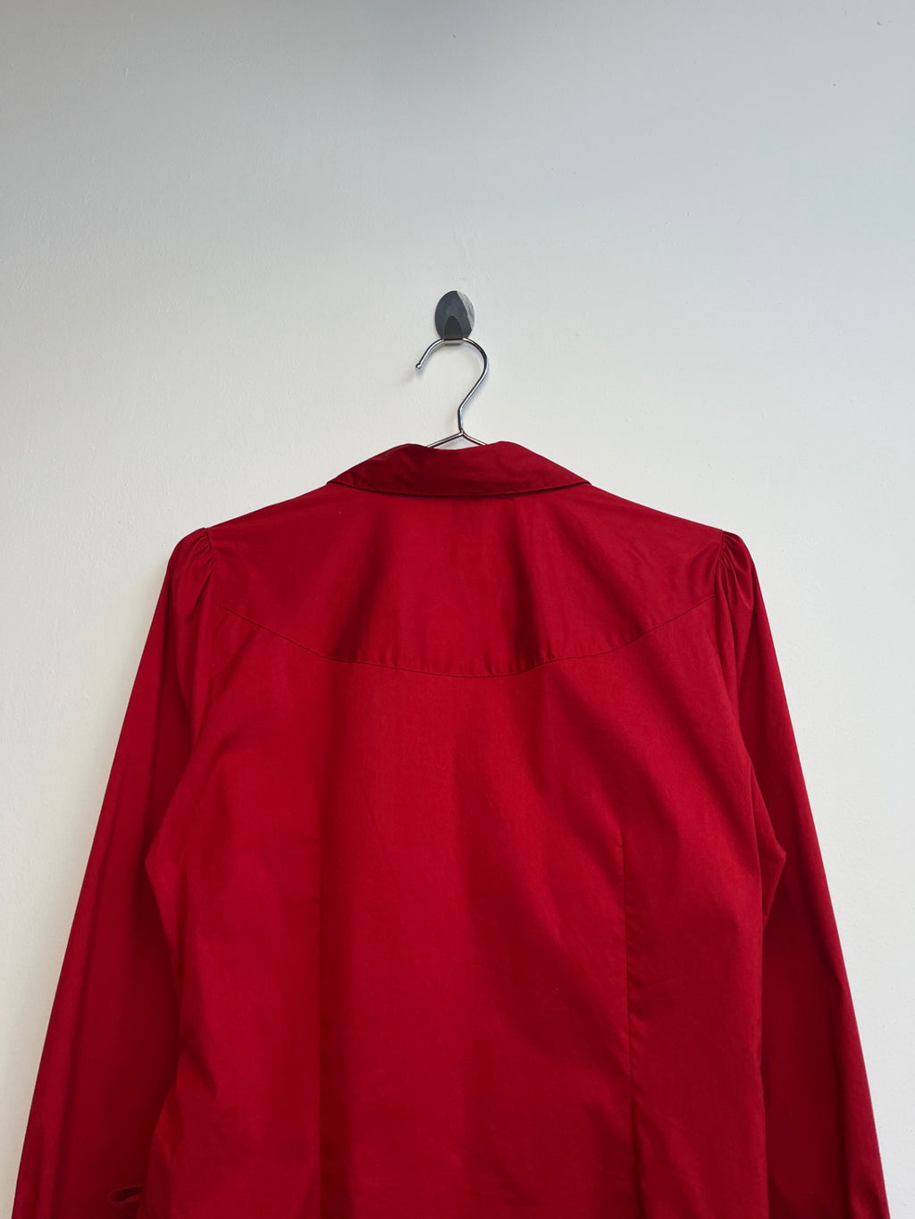 Red Wrap Shirt