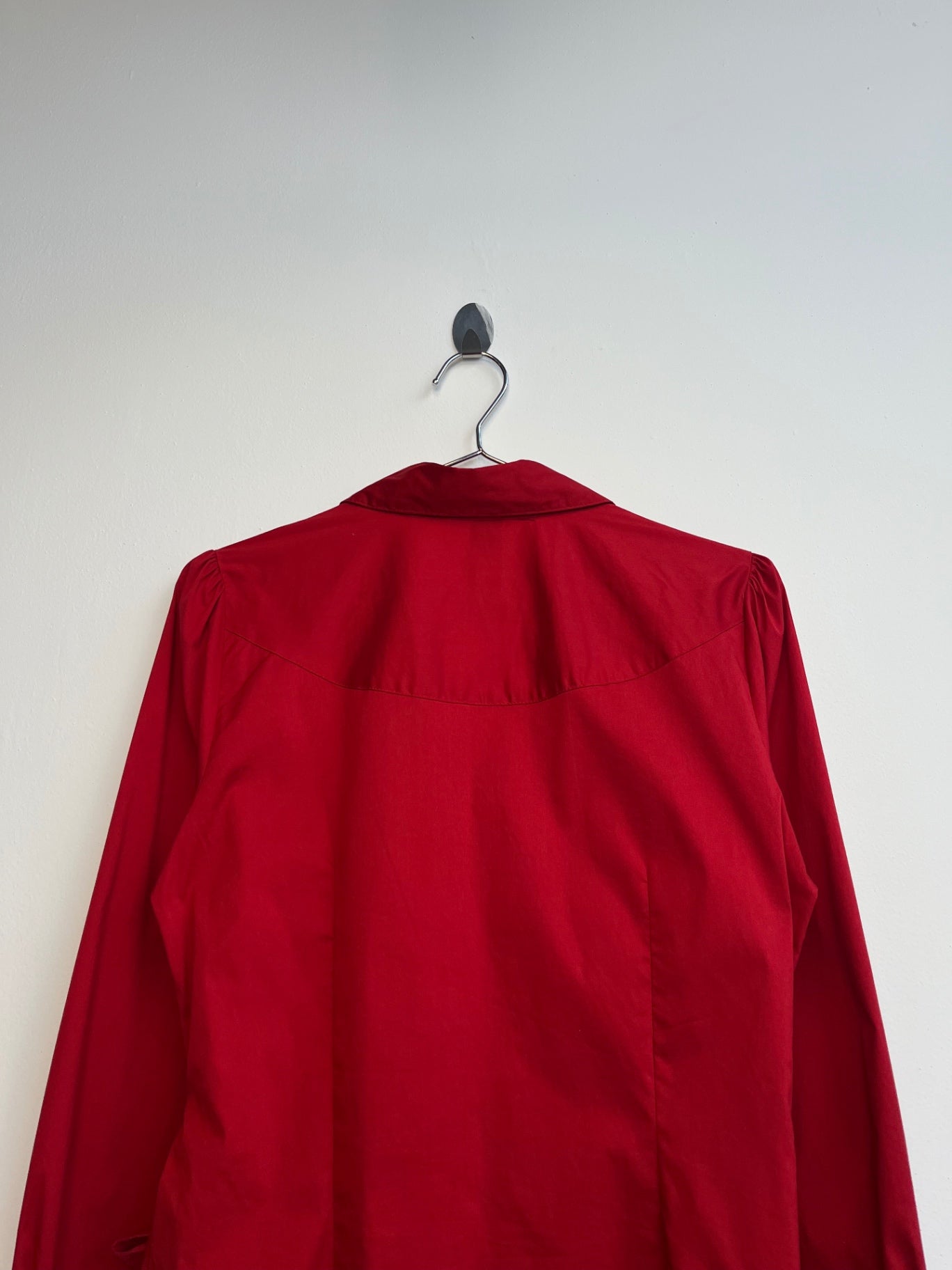 Red Wrap Shirt