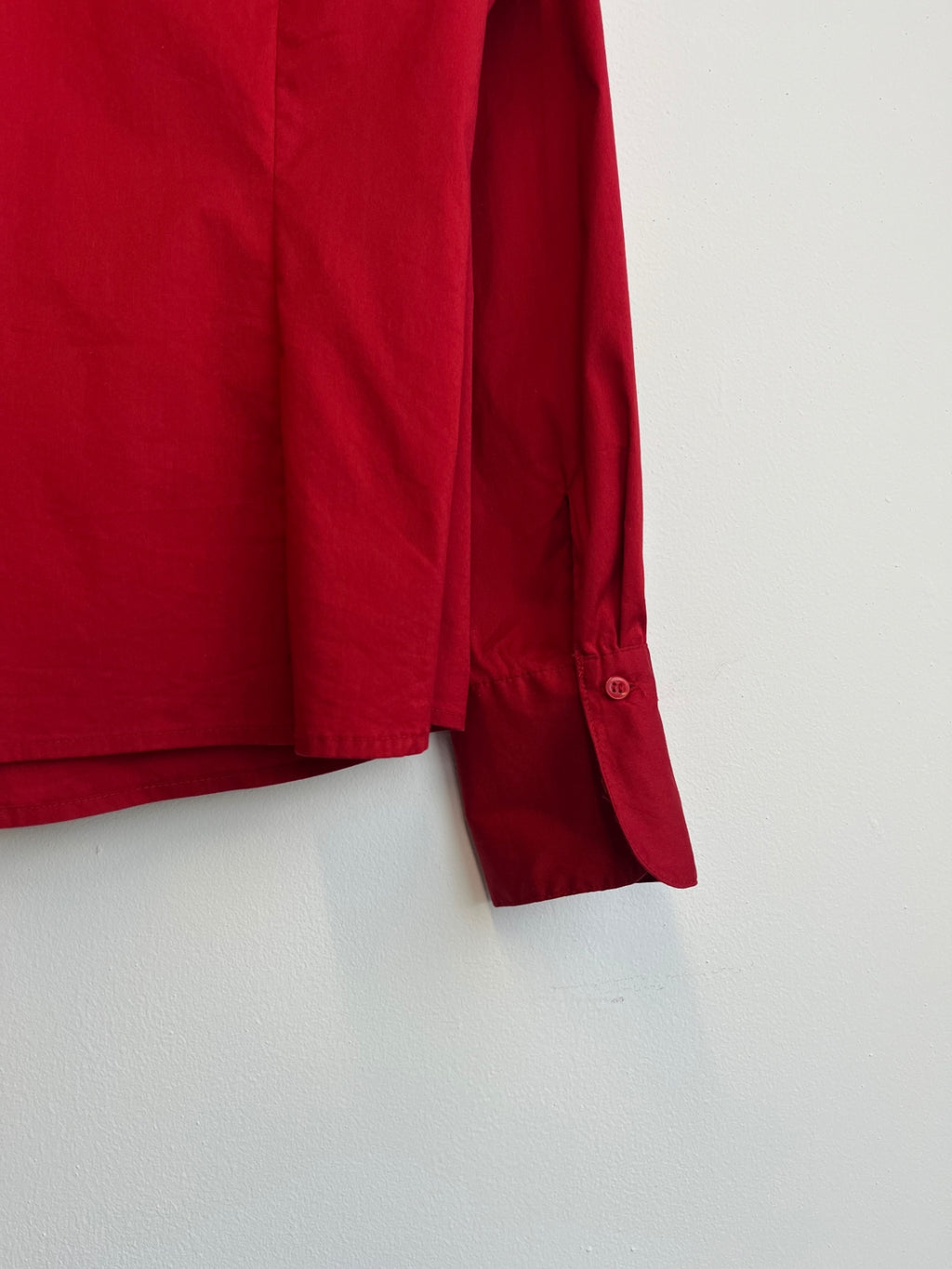 Red Wrap Shirt